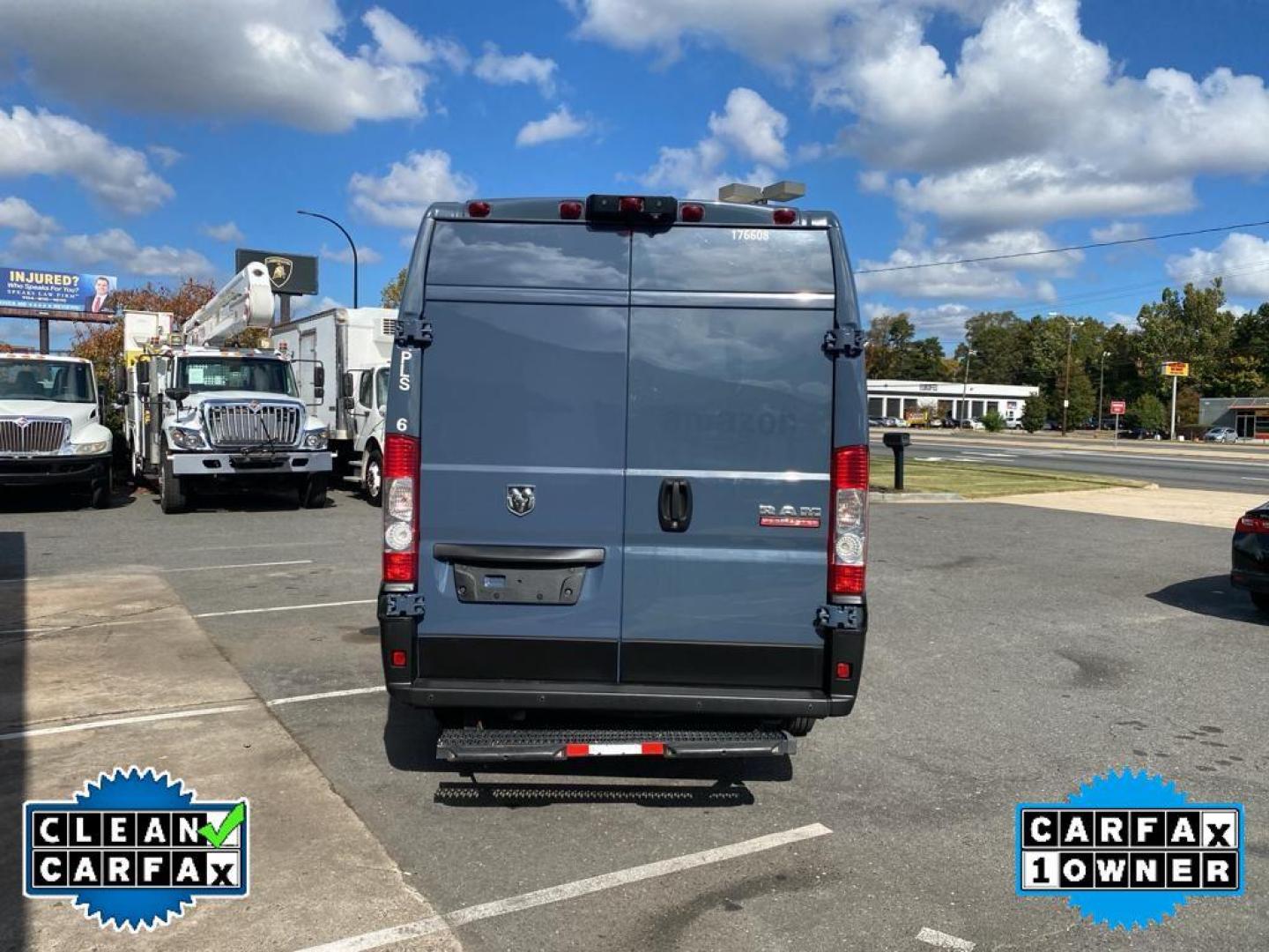 2019 Patriot Blue Pearlcoat /Black Ram ProMaster 3500 High Roof (3C6URVJGXKE) with an V6, 3.6L engine, 6-speed automatic transmission, located at 3147 E Independence Blvd, Charlotte, NC, 28205, 35.200268, -80.773651 - Photo#11