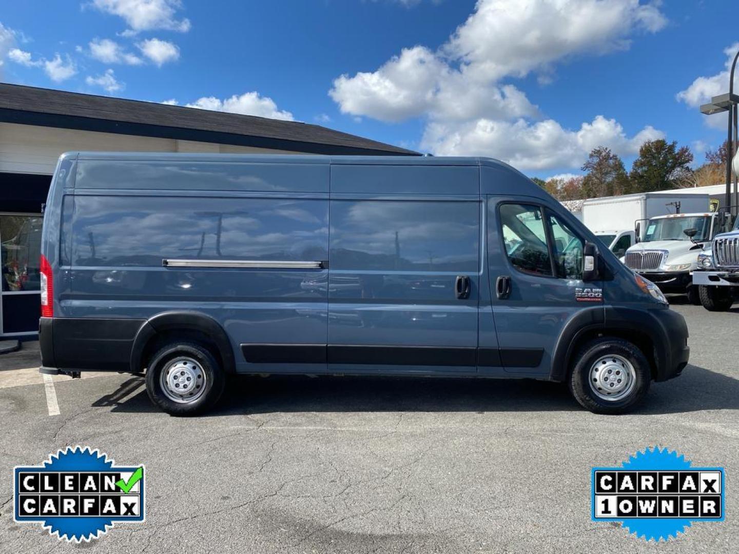 2019 Patriot Blue Pearlcoat /Black Ram ProMaster 3500 High Roof (3C6URVJGXKE) with an V6, 3.6L engine, 6-speed automatic transmission, located at 3147 E Independence Blvd, Charlotte, NC, 28205, 35.200268, -80.773651 - Photo#13