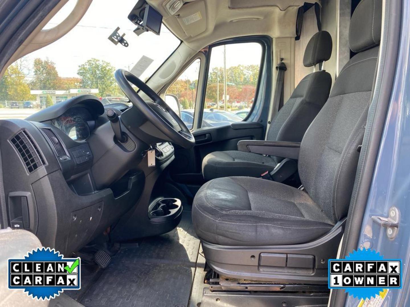 2019 Patriot Blue Pearlcoat /Black Ram ProMaster 3500 High Roof (3C6URVJGXKE) with an V6, 3.6L engine, 6-speed automatic transmission, located at 3147 E Independence Blvd, Charlotte, NC, 28205, 35.200268, -80.773651 - Photo#21