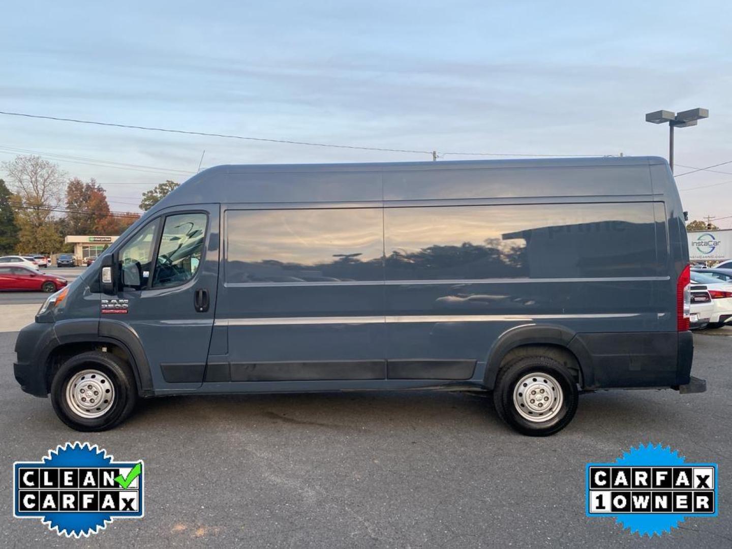 2020 Bright White Clearcoat /Black Ram ProMaster 3500 High Roof (3C6URVJG5LE) with an V6, 3.6L engine, 6-speed automatic transmission, located at 3147 E Independence Blvd, Charlotte, NC, 28205, 35.200268, -80.773651 - <b>Equipment</b><br>Good News! This certified CARFAX 1-owner vehicle has only had one owner before you. Protect this 2020 Ram ProMaster 3500 from unwanted accidents with a cutting edge backup camera system. This 2020 Ram ProMaster 3500 has a clean CARFAX vehicle history report. This 2020 Ram ProMa - Photo#9