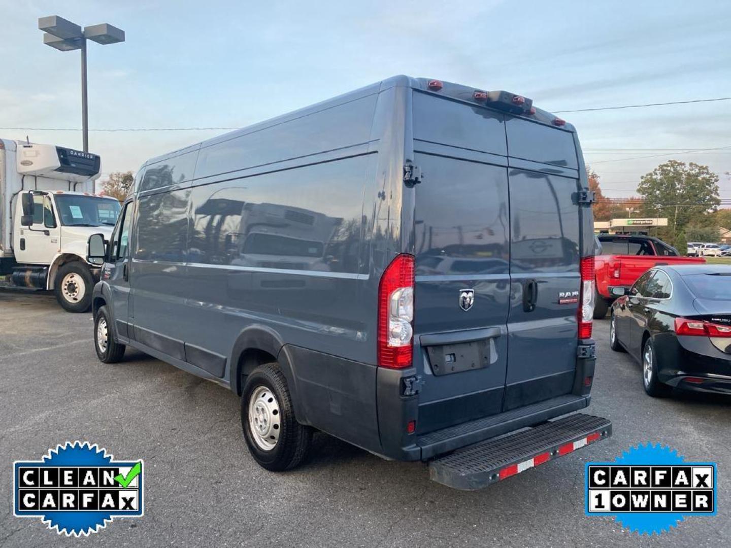 2020 Bright White Clearcoat /Black Ram ProMaster 3500 High Roof (3C6URVJG5LE) with an V6, 3.6L engine, 6-speed automatic transmission, located at 3147 E Independence Blvd, Charlotte, NC, 28205, 35.200268, -80.773651 - <b>Equipment</b><br>Good News! This certified CARFAX 1-owner vehicle has only had one owner before you. Protect this 2020 Ram ProMaster 3500 from unwanted accidents with a cutting edge backup camera system. This 2020 Ram ProMaster 3500 has a clean CARFAX vehicle history report. This 2020 Ram ProMa - Photo#10