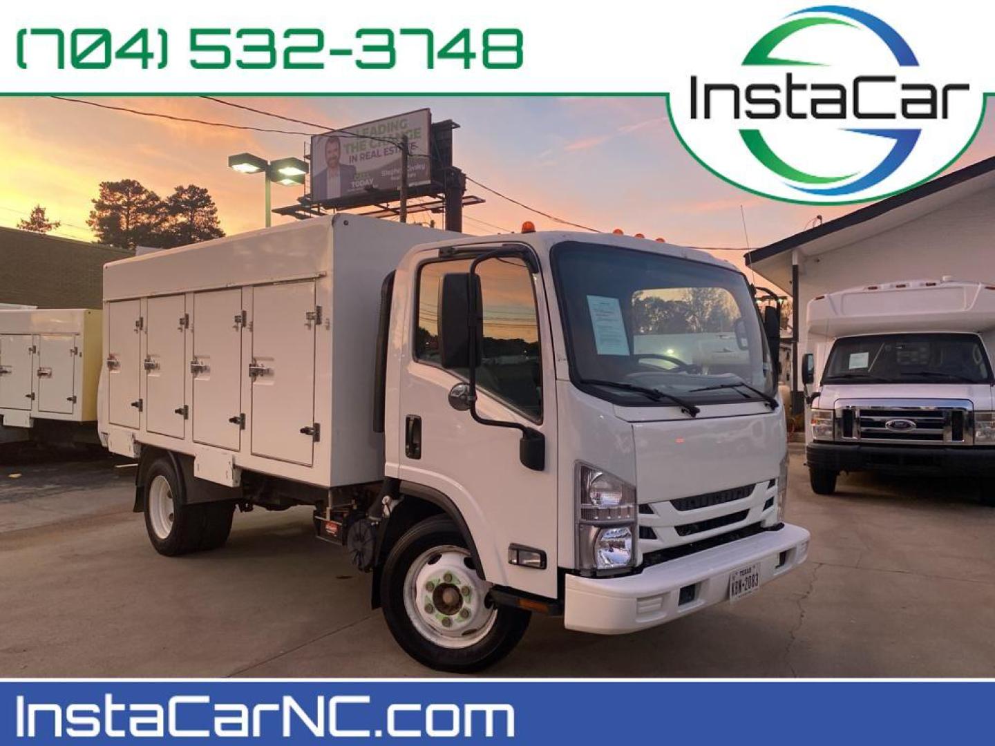 2017 WHITE Isuzu NPR-HD (54DC4W1C3HS) with an V8, 6.0L engine, located at 3147 E Independence Blvd, Charlotte, NC, 28205, 35.200268, -80.773651 - Photo#0