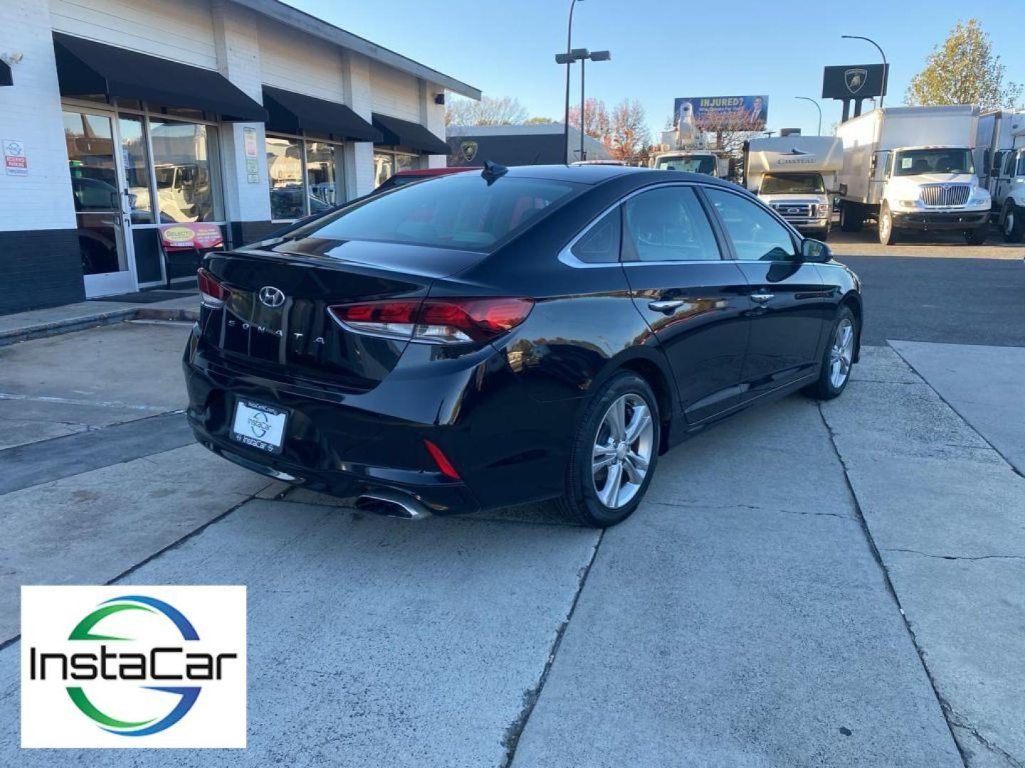 2018 Phantom Black /Gray Hyundai Sonata SEL (5NPE34AF1JH) with an 4 Cyl, 2.4L engine, 6-speed automatic transmission, located at 3147 E Independence Blvd, Charlotte, NC, 28205, 35.200268, -80.773651 - <b>Equipment</b><br>This 2018 Hyundai Sonata comes equipped with Android Auto for seamless smartphone integration on the road. See what's behind you with the back up camera on this 2018 Hyundai Sonata . Bluetooth technology is built into the Hyundai Sonata, keeping your hands on the steering wheel - Photo#13