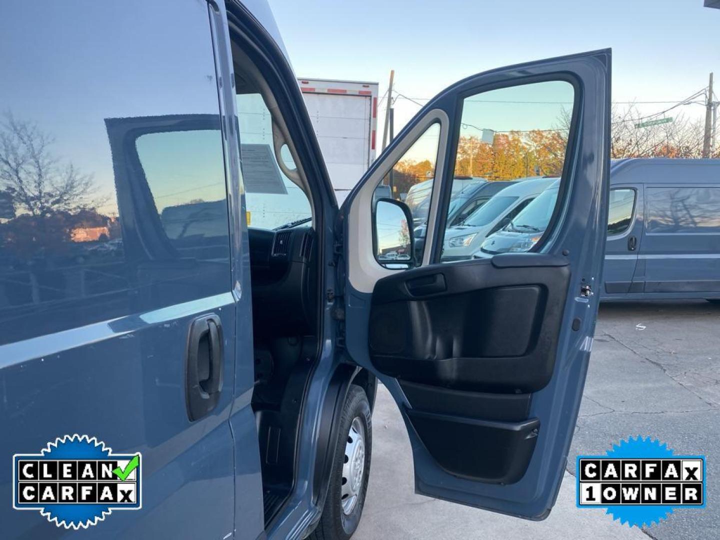 2019 Patriot Blue Pearlcoat /Black Ram ProMaster 3500 High Roof (3C6URVJGXKE) with an V6, 3.6L engine, 6-speed automatic transmission, located at 3147 E Independence Blvd, Charlotte, NC, 28205, 35.200268, -80.773651 - <b>Equipment</b><br>Bluetooth technology is built into the vehicle, keeping your hands on the steering wheel and your focus on the road. This 1 ton van has a clean CARFAX vehicle history report. Protect this Ram ProMaster 3500 from unwanted accidents with a cutting edge backup camera system. Good Ne - Photo#19