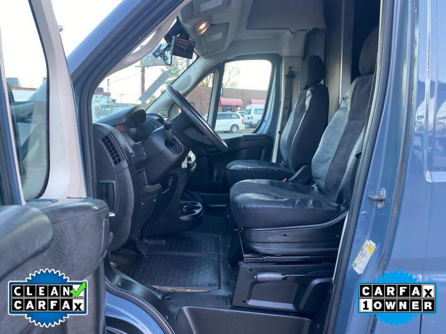 2019 Patriot Blue Pearlcoat /Black Ram ProMaster 3500 High Roof (3C6URVJGXKE) with an V6, 3.6L engine, 6-speed automatic transmission, located at 3147 E Independence Blvd, Charlotte, NC, 28205, 35.200268, -80.773651 - <b>Equipment</b><br>Bluetooth technology is built into the vehicle, keeping your hands on the steering wheel and your focus on the road. This 1 ton van has a clean CARFAX vehicle history report. Protect this Ram ProMaster 3500 from unwanted accidents with a cutting edge backup camera system. Good Ne - Photo#20