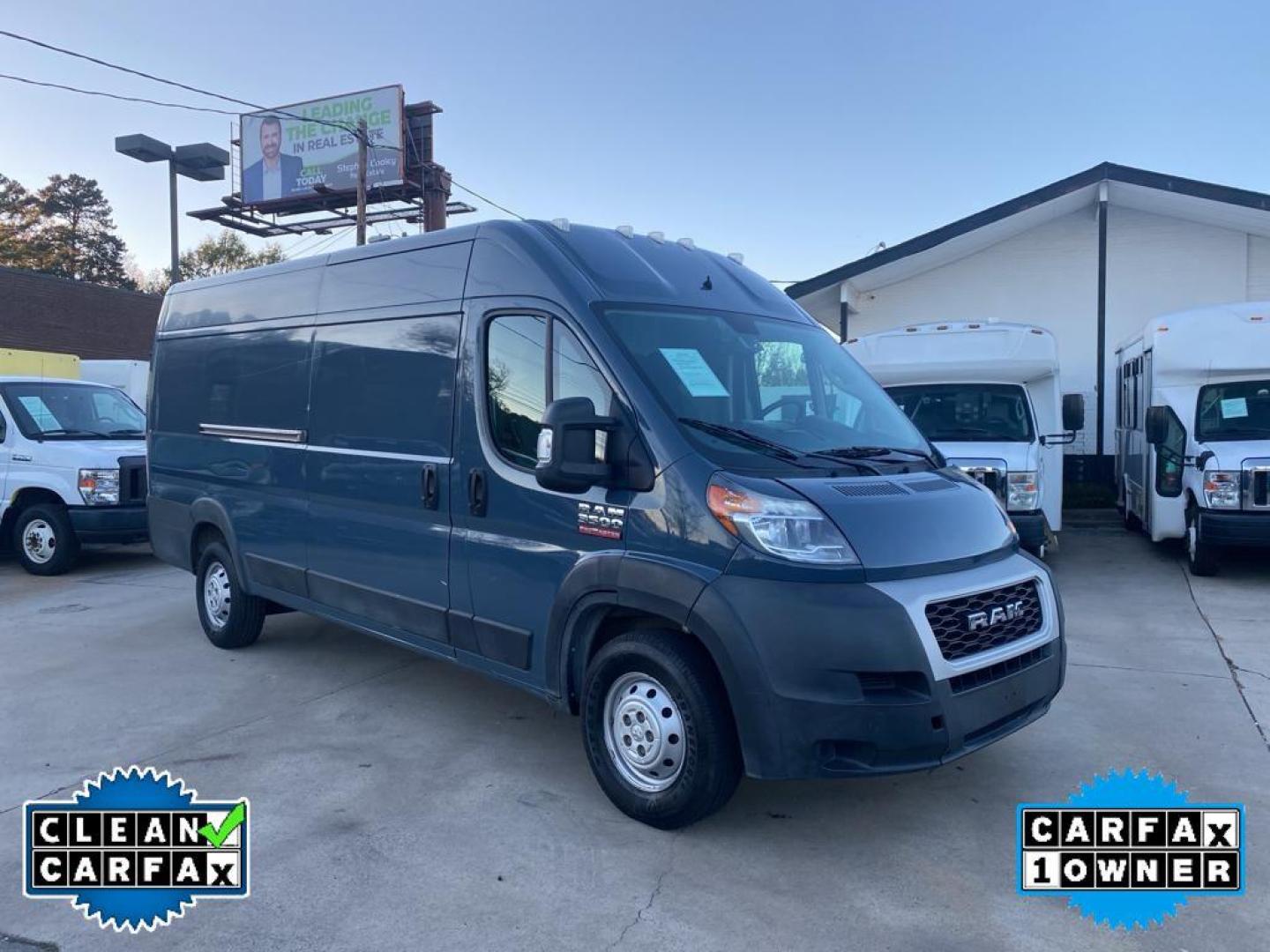 2019 Patriot Blue Pearlcoat /Black Ram ProMaster 3500 High Roof (3C6URVJGXKE) with an V6, 3.6L engine, 6-speed automatic transmission, located at 3147 E Independence Blvd, Charlotte, NC, 28205, 35.200268, -80.773651 - <b>Equipment</b><br>Bluetooth technology is built into the vehicle, keeping your hands on the steering wheel and your focus on the road. This 1 ton van has a clean CARFAX vehicle history report. Protect this Ram ProMaster 3500 from unwanted accidents with a cutting edge backup camera system. Good Ne - Photo#5