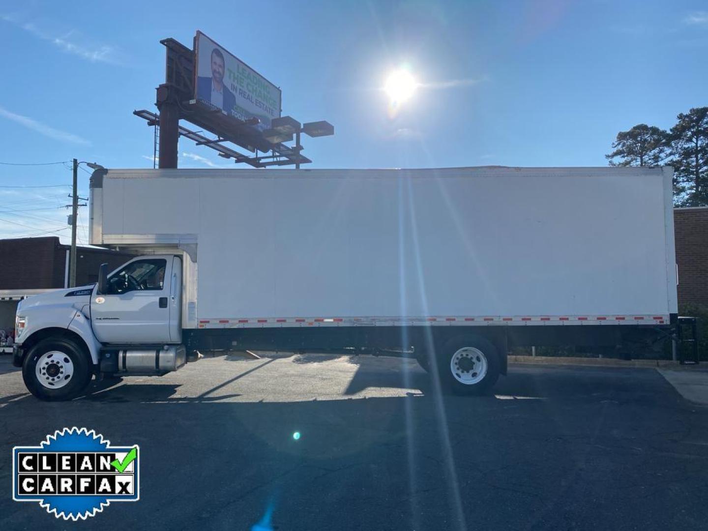 2019 Oxford White /Gray Ford F-750 Base (1FDNF7DC3KD) with an V8, 6.7L engine, 6-speed automatic transmission, located at 3147 E Independence Blvd, Charlotte, NC, 28205, 35.200268, -80.773651 - Photo#11