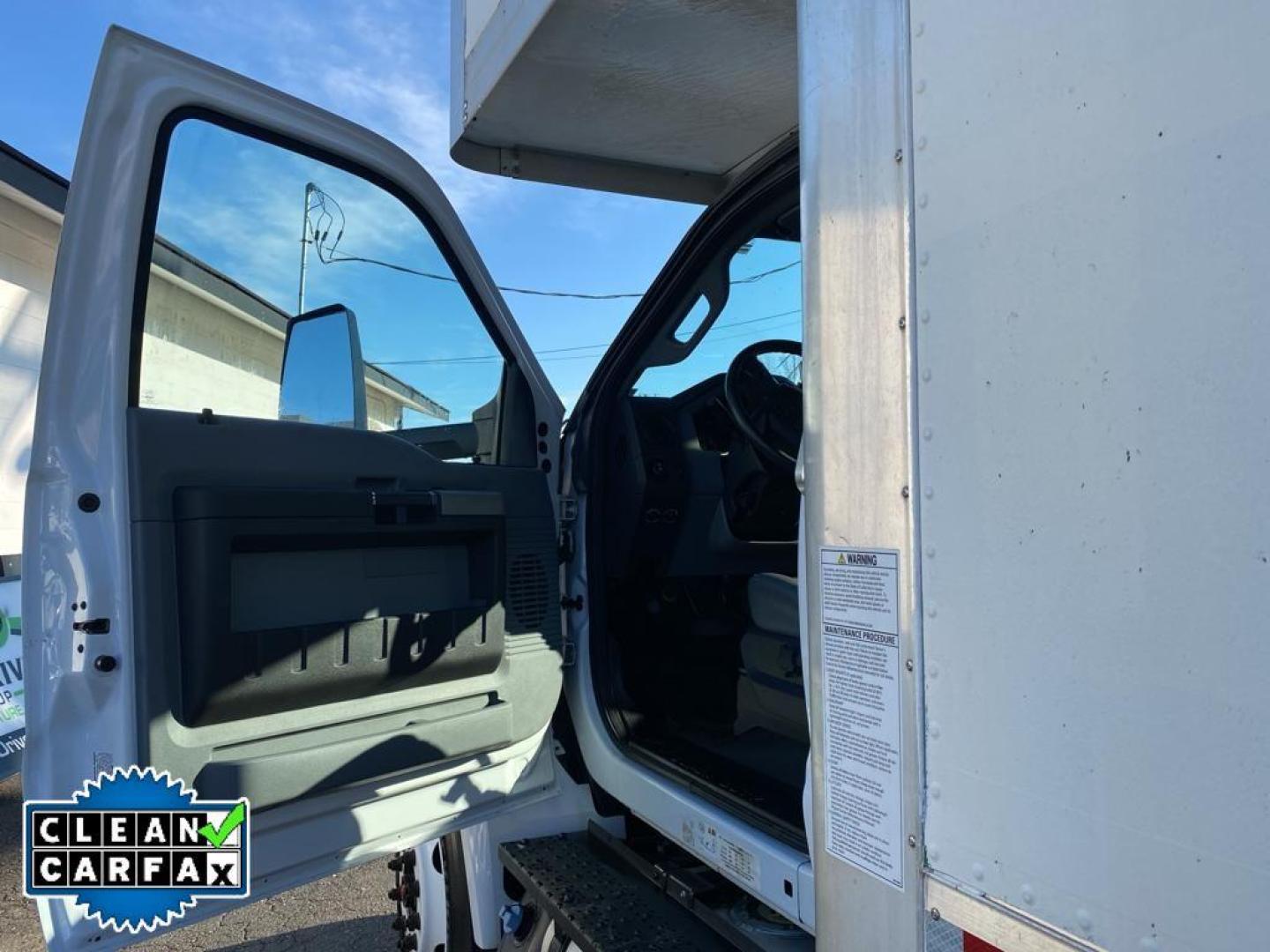 2019 Oxford White /Gray Ford F-750 Base (1FDNF7DC3KD) with an V8, 6.7L engine, 6-speed automatic transmission, located at 3147 E Independence Blvd, Charlotte, NC, 28205, 35.200268, -80.773651 - Photo#19