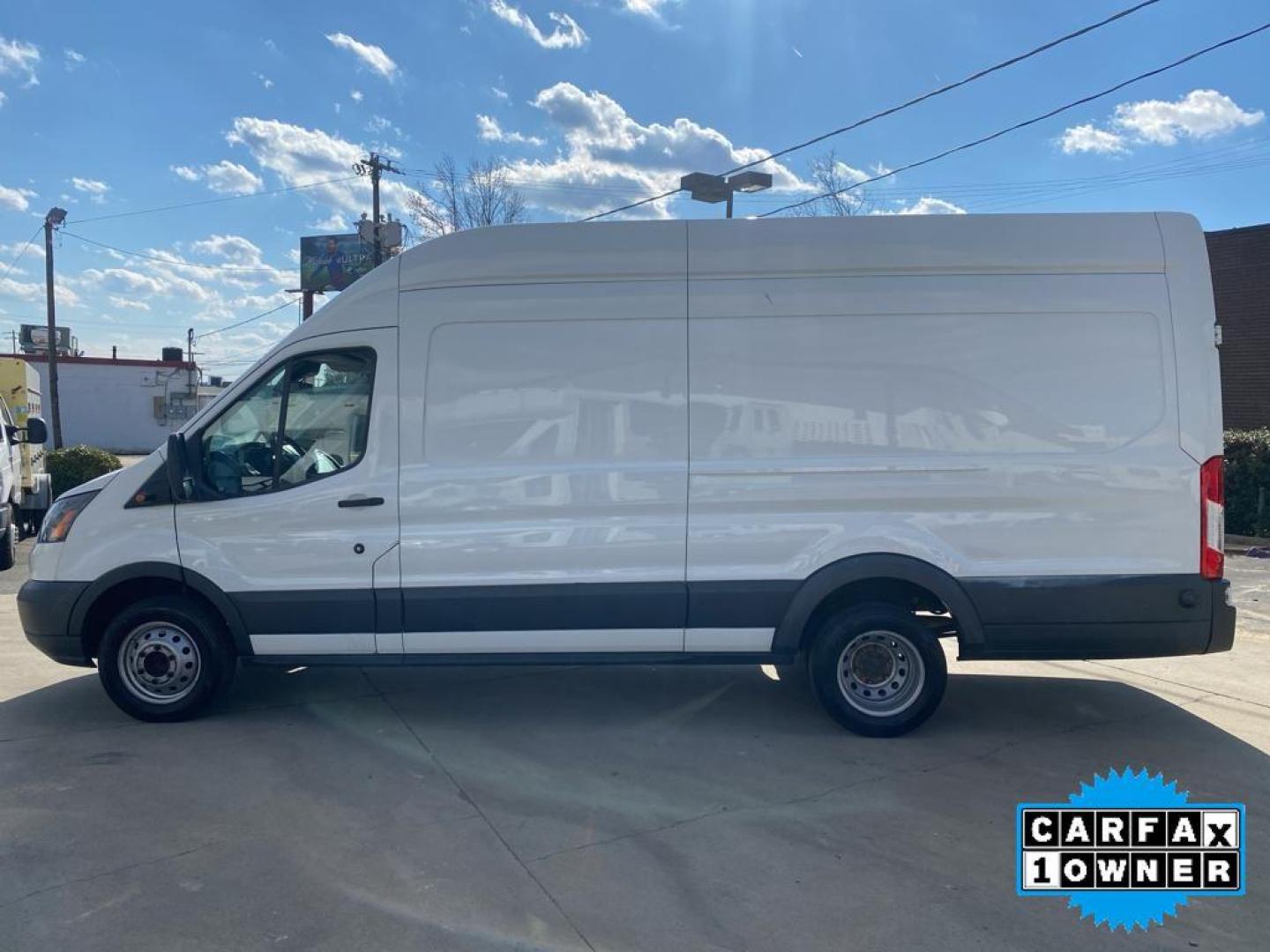 2018 Oxford White /Pewter Ford Transit Van Base w/Sliding Pass-Side Cargo Door (1FTBF4XV2JK) with an 5 Cyl, 3.2L engine, 6-speed automatic transmission, located at 3147 E Independence Blvd, Charlotte, NC, 28205, 35.200268, -80.773651 - For sale at our dealership: a reliable and spacious 2018 Ford Transit Van T-350HD EL High Roof Slide Base. This robust van is equipped with Rear Wheel Drive (RWD) and Dual Rear Wheels, providing the stability and durability you need for heavy-duty tasks. Under the hood, you'll find a powerful 5-cyli - Photo#10