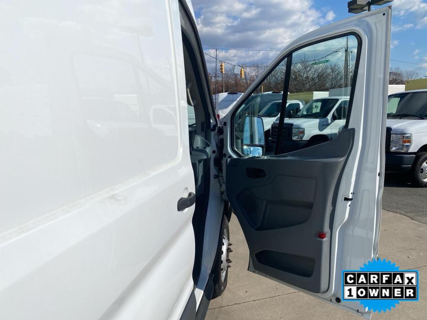 2018 Oxford White /Pewter Ford Transit Van Base w/Sliding Pass-Side Cargo Door (1FTBF4XV2JK) with an 5 Cyl, 3.2L engine, 6-speed automatic transmission, located at 3147 E Independence Blvd, Charlotte, NC, 28205, 35.200268, -80.773651 - For sale at our dealership: a reliable and spacious 2018 Ford Transit Van T-350HD EL High Roof Slide Base. This robust van is equipped with Rear Wheel Drive (RWD) and Dual Rear Wheels, providing the stability and durability you need for heavy-duty tasks. Under the hood, you'll find a powerful 5-cyli - Photo#21