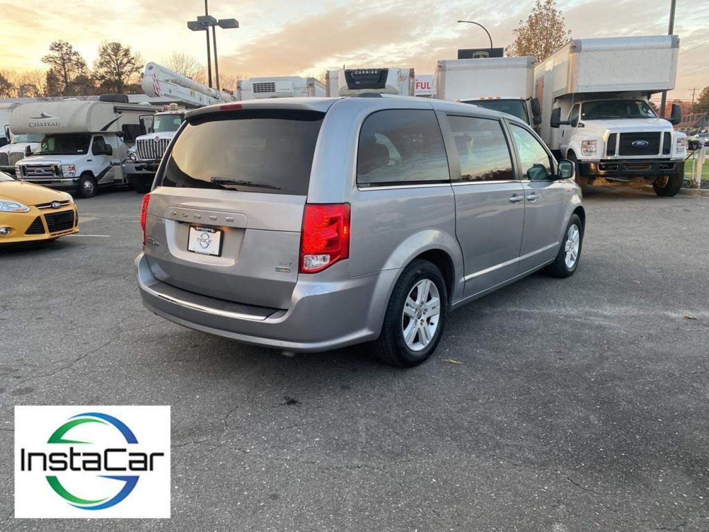 2019 Billet Clearcoat /Black/Light Graystone Dodge Grand Caravan SXT (2C4RDGCG6KR) with an V6, 3.6L engine, 6-speed multi-speed automatic transmission, located at 3147 E Independence Blvd, Charlotte, NC, 28205, 35.200268, -80.773651 - <b>Equipment</b><br>The leather seats in this model are a must for buyers looking for comfort, durability, and style. It has satellite radio capabilities. This vehicle is equipped with the latest generation of XM/Sirius Radio. See what's behind you with the back up camera on this model. Bluetooth te - Photo#7