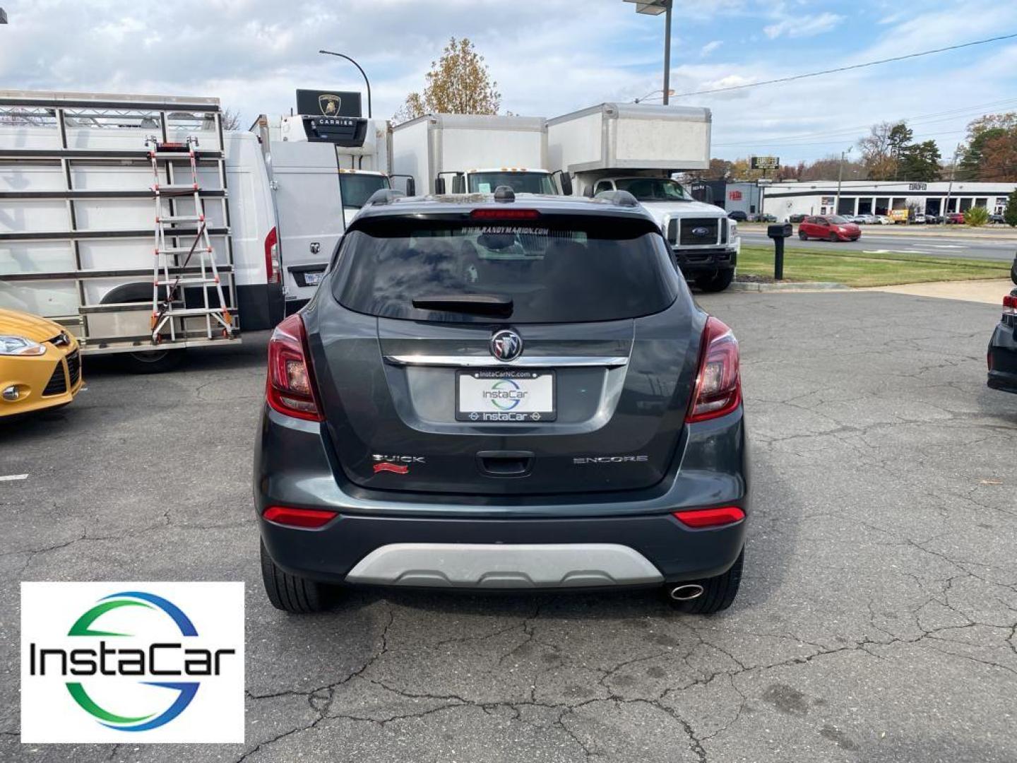 2018 Graphite Gray Metallic /Ebony Buick Encore Essence (KL4CJCSB6JB) with an 4 Cyl, 1.4L engine, 6-speed automatic transmission, located at 3147 E Independence Blvd, Charlotte, NC, 28205, 35.200268, -80.773651 - Photo#13