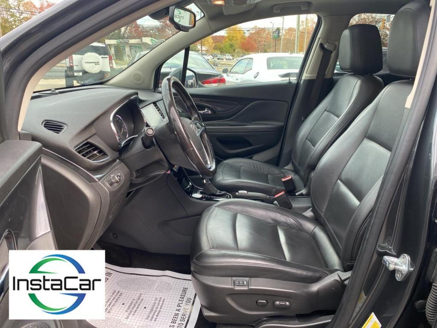 2018 Graphite Gray Metallic /Ebony Buick Encore Essence (KL4CJCSB6JB) with an 4 Cyl, 1.4L engine, 6-speed automatic transmission, located at 3147 E Independence Blvd, Charlotte, NC, 28205, 35.200268, -80.773651 - <b>Equipment</b><br>This model features a hands-free Bluetooth phone system. This unit's blind spot monitor enhances safety. Keep your hands warm all winter with a heated steering wheel in this vehicle . with XM/Sirus Satellite Radio you are no longer restricted by poor quality local radio station - Photo#25