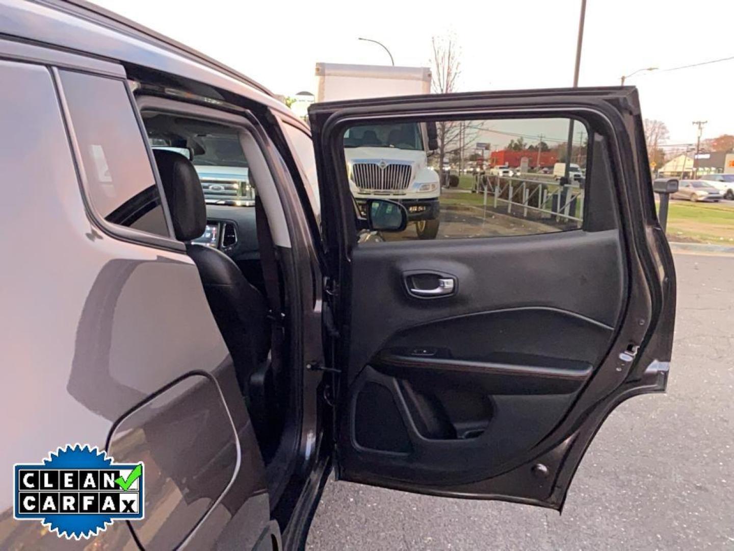 2021 Granite Crystal Metallic Clearcoat /Ruby Red/Black Jeep Compass Trailhawk (3C4NJDDB6MT) with an 4 Cyl, 2.4L engine, 9-speed automatic transmission, located at 3147 E Independence Blvd, Charlotte, NC, 28205, 35.200268, -80.773651 - <b>Equipment</b><br>The leather seats in it are a must for buyers looking for comfort, durability, and style. It's Forward Collision Warning feature alerts drivers to potential front-end collisions. The vehicle's Lane Departure Warning keeps you safe by alerting you when you drift from your lane. Th - Photo#22