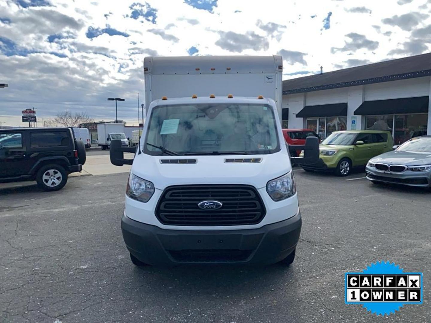 2019 Oxford White /Pewter Ford Transit Chassis Cab Base (1FDBF9ZM1KK) with an V6, 3.7L engine, 6-speed automatic transmission, located at 3147 E Independence Blvd, Charlotte, NC, 28205, 35.200268, -80.773651 - <b>Equipment</b><br>This vehicle is a certified CARFAX 1-owner. Bluetooth technology is built into this 2019 Ford Transit Chassis Cab T-350HD, keeping your hands on the steering wheel and your focus on the road. See what's behind you with the back up camera on this vehicle. This vehicle is rear whee - Photo#9