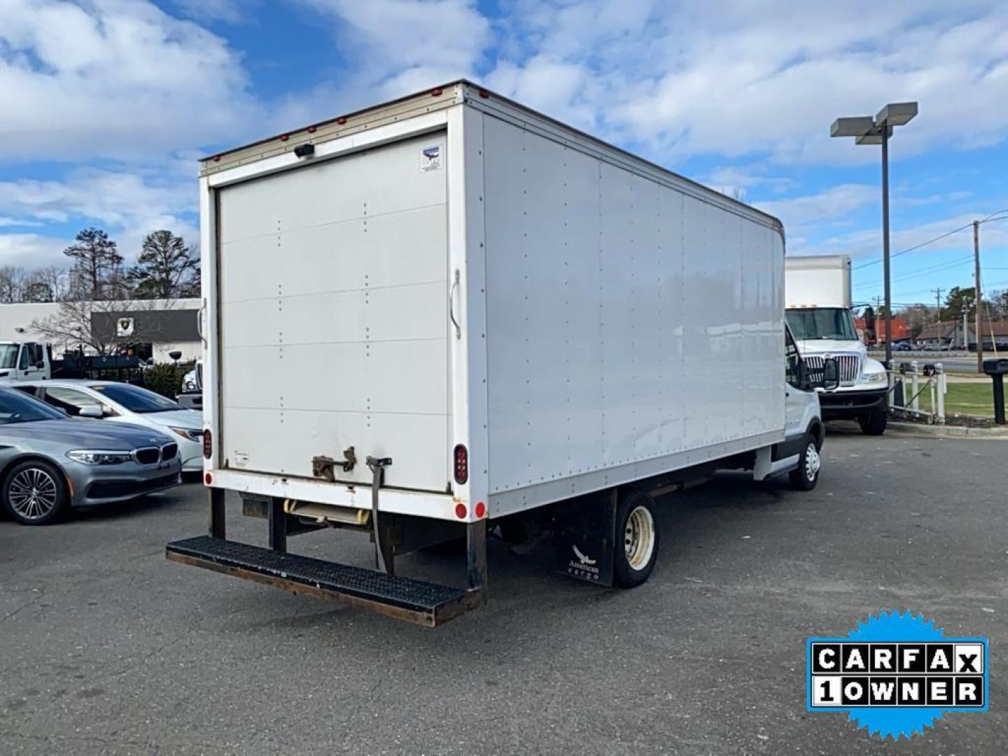 2019 Oxford White /Pewter Ford Transit Chassis Cab Base (1FDBF9ZM1KK) with an V6, 3.7L engine, 6-speed automatic transmission, located at 3147 E Independence Blvd, Charlotte, NC, 28205, 35.200268, -80.773651 - <b>Equipment</b><br>This vehicle is a certified CARFAX 1-owner. Bluetooth technology is built into this 2019 Ford Transit Chassis Cab T-350HD, keeping your hands on the steering wheel and your focus on the road. See what's behind you with the back up camera on this vehicle. This vehicle is rear whee - Photo#14