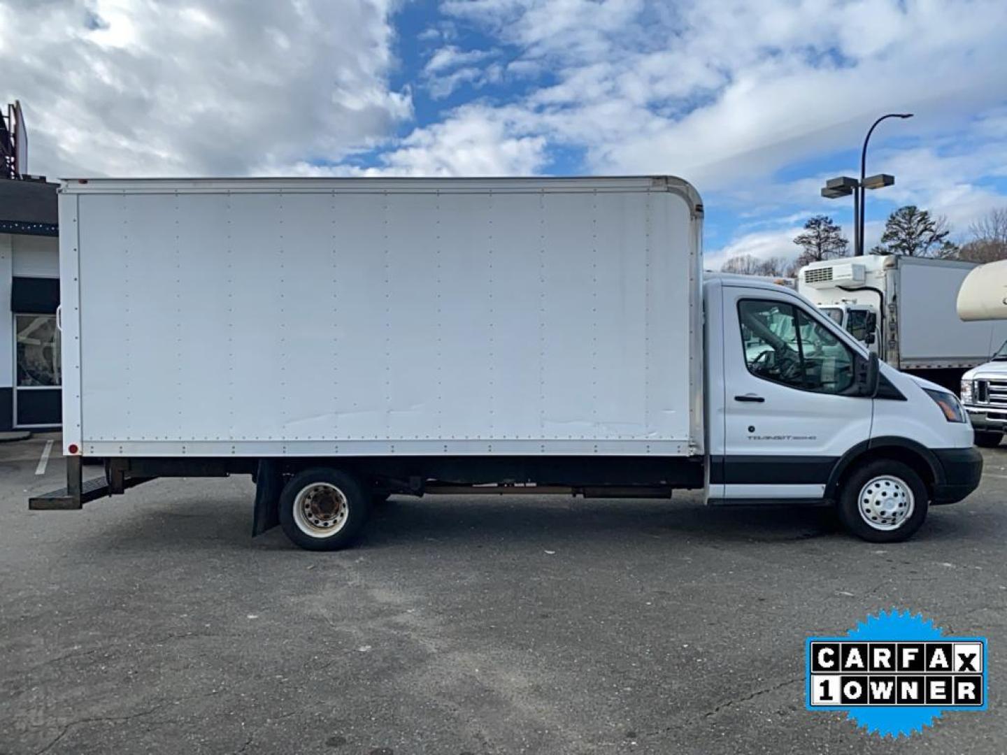 2019 Oxford White /Pewter Ford Transit Chassis Cab Base (1FDBF9ZM1KK) with an V6, 3.7L engine, 6-speed automatic transmission, located at 3147 E Independence Blvd, Charlotte, NC, 28205, 35.200268, -80.773651 - <b>Equipment</b><br>This vehicle is a certified CARFAX 1-owner. Bluetooth technology is built into this 2019 Ford Transit Chassis Cab T-350HD, keeping your hands on the steering wheel and your focus on the road. See what's behind you with the back up camera on this vehicle. This vehicle is rear whee - Photo#15