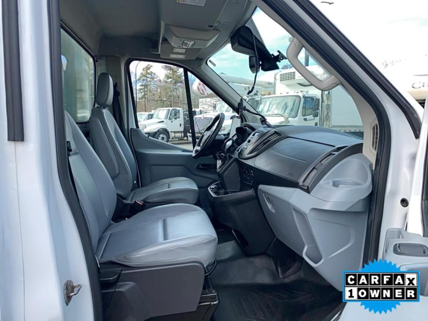 2019 Oxford White /Pewter Ford Transit Chassis Cab Base (1FDBF9ZM1KK) with an V6, 3.7L engine, 6-speed automatic transmission, located at 3147 E Independence Blvd, Charlotte, NC, 28205, 35.200268, -80.773651 - <b>Equipment</b><br>This vehicle is a certified CARFAX 1-owner. Bluetooth technology is built into this 2019 Ford Transit Chassis Cab T-350HD, keeping your hands on the steering wheel and your focus on the road. See what's behind you with the back up camera on this vehicle. This vehicle is rear whee - Photo#24