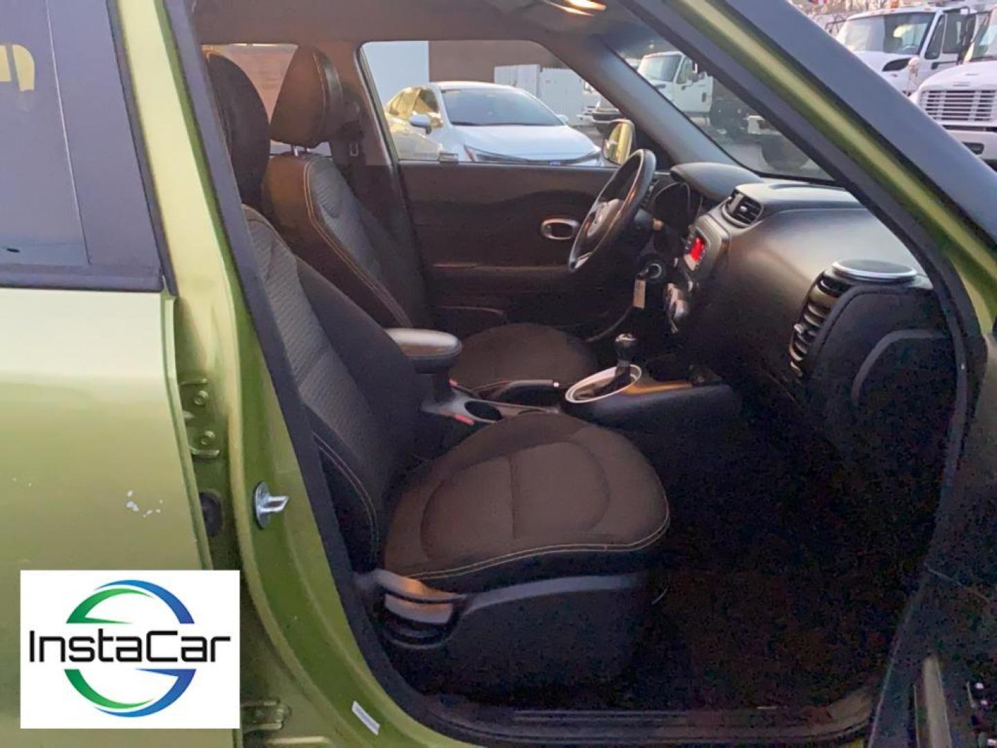 2015 green Kia Soul + (Plus) (KNDJP3A53F7) with an 4 Cyl, 2.0L engine, Automatic transmission, located at 3147 E Independence Blvd, Charlotte, NC, 28205, 35.200268, -80.773651 - Unleash a world of excitement with this vibrant 2015 Kia Soul + (Plus)! Perfectly blending style, functionality, and efficiency, this dynamic crossover beckons adventurous souls seeking a reliable companion for their daily travels and weekend escapades. Powered by a spirited 4-cylinder, 2.0L engine - Photo#26