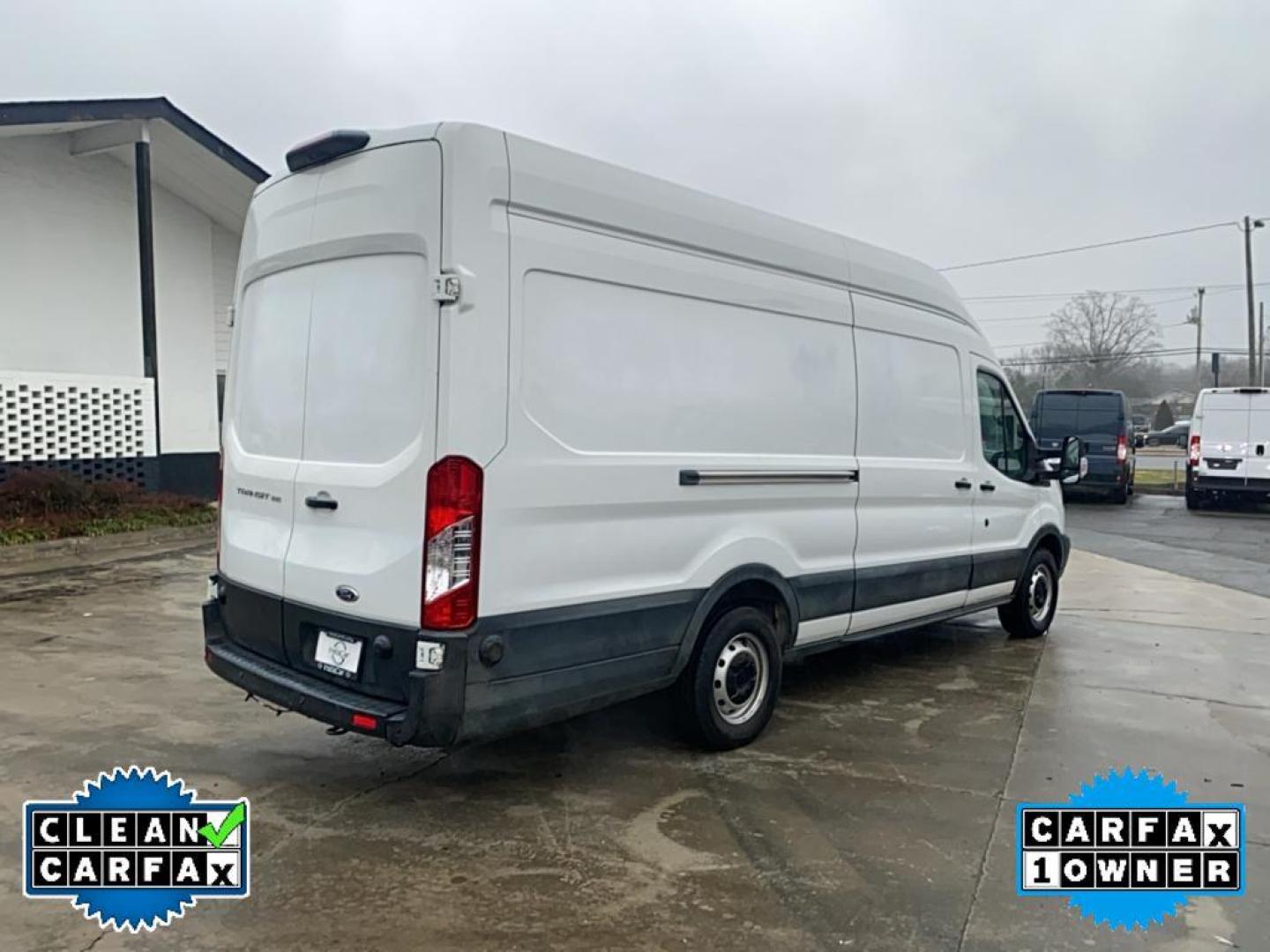 2019 Oxford White /Pewter Ford Transit Van Base w/Dual Sliding Side Cargo Doors (1FTBW3UM9KK) with an V6, 3.7L engine, 6-speed automatic transmission, located at 3147 E Independence Blvd, Charlotte, NC, 28205, 35.200268, -80.773651 - Photo#15