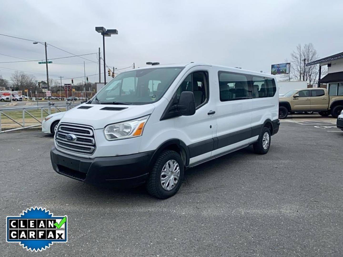 2016 Oxford White /Pewter Ford Transit Wagon XLT (1FBZX2ZM9GK) with an V6, 3.7L engine, 6-speed automatic transmission, located at 3147 E Independence Blvd, Charlotte, NC, 28205, 35.200268, -80.773651 - <b>Equipment</b><br>The vehicle has a clean CARFAX vehicle history report. Protect this Ford Transit Wagon from unwanted accidents with a cutting edge backup camera system. with XM/Sirus Satellite Radio you are no longer restricted by poor quality local radio stations while driving it. Anywhere on - Photo#9