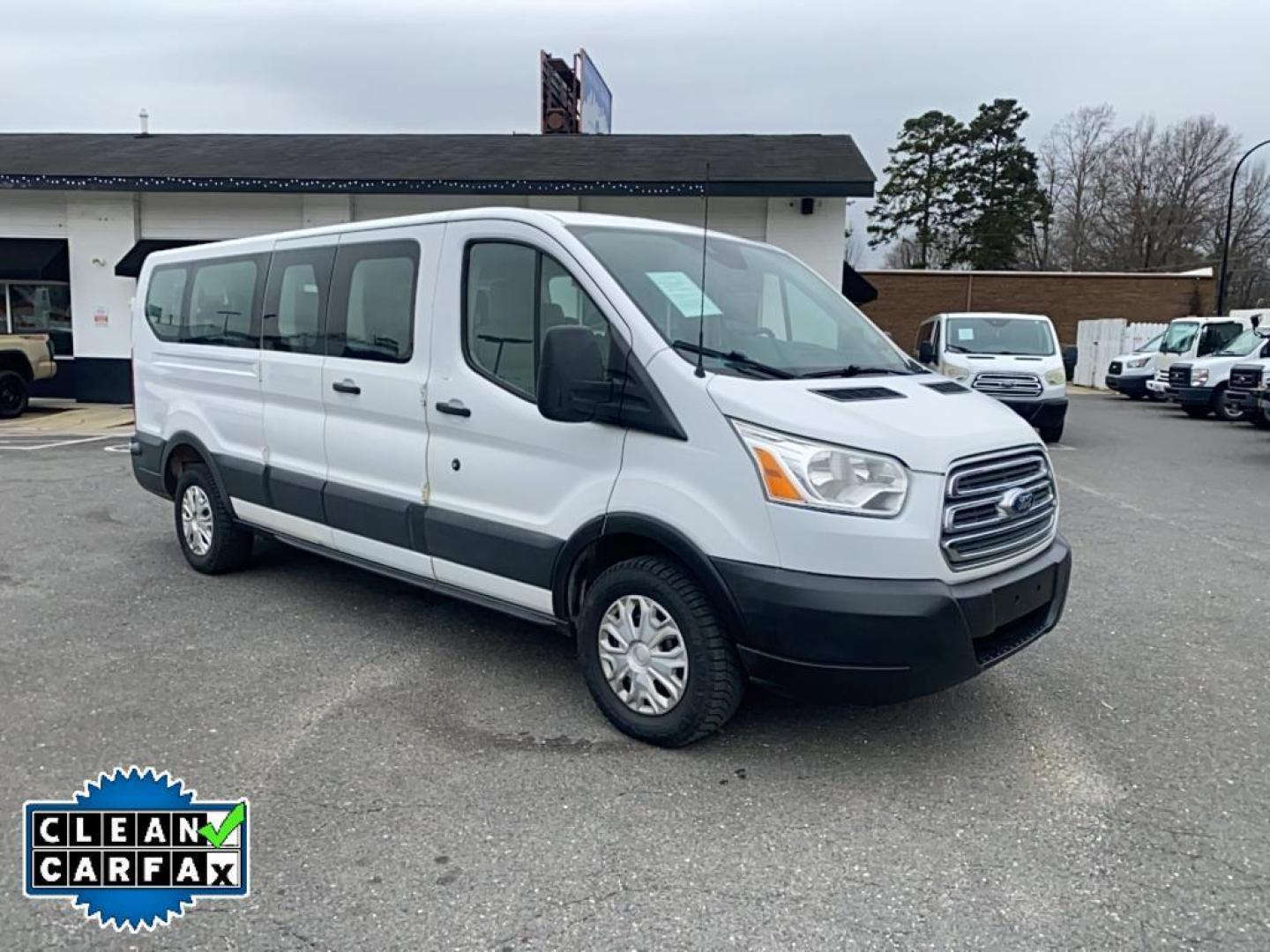 2016 Oxford White /Pewter Ford Transit Wagon XLT (1FBZX2ZM9GK) with an V6, 3.7L engine, 6-speed automatic transmission, located at 3147 E Independence Blvd, Charlotte, NC, 28205, 35.200268, -80.773651 - <b>Equipment</b><br>The vehicle has a clean CARFAX vehicle history report. Protect this Ford Transit Wagon from unwanted accidents with a cutting edge backup camera system. with XM/Sirus Satellite Radio you are no longer restricted by poor quality local radio stations while driving it. Anywhere on - Photo#7