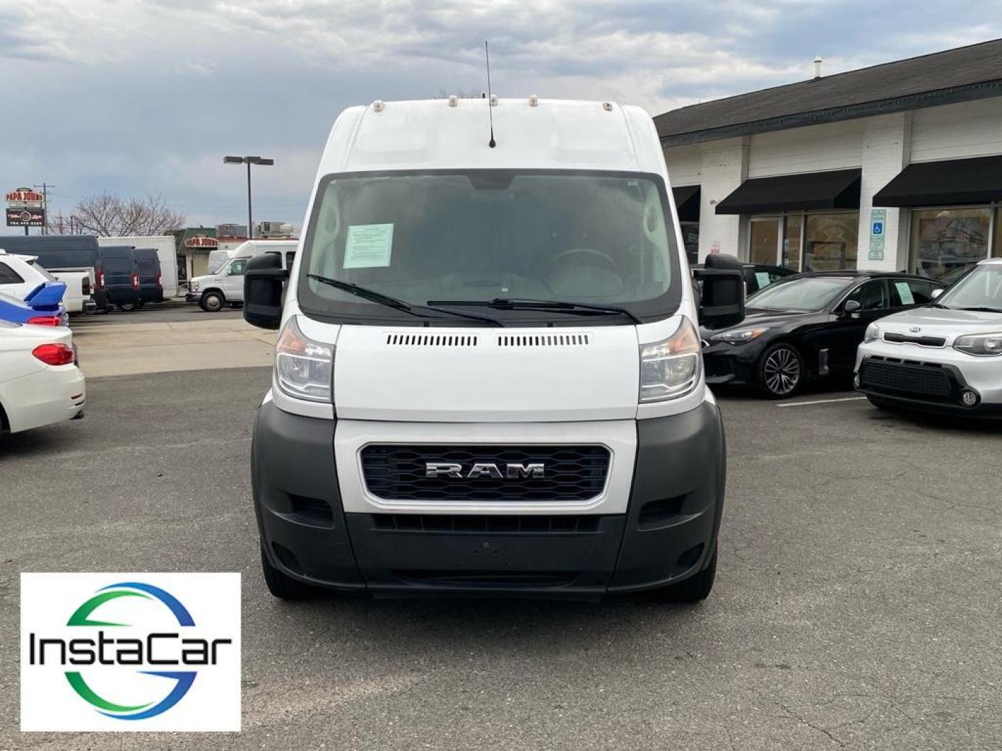 2020 Bright White Clearcoat /Black Ram ProMaster 2500 High Roof (3C6TRVDG5LE) with an V6, 3.6L engine, 6-speed automatic transmission, located at 3147 E Independence Blvd, Charlotte, NC, 28205, 35.200268, -80.773651 - <b>Equipment</b><br>This vehicle features a hands-free Bluetooth phone system. Protect this model from unwanted accidents with a cutting edge backup camera system. This Ram ProMaster 2500 has a V6, 3.6L high output engine. Front wheel drive on it gives you better traction and better fuel economy. Th - Photo#6