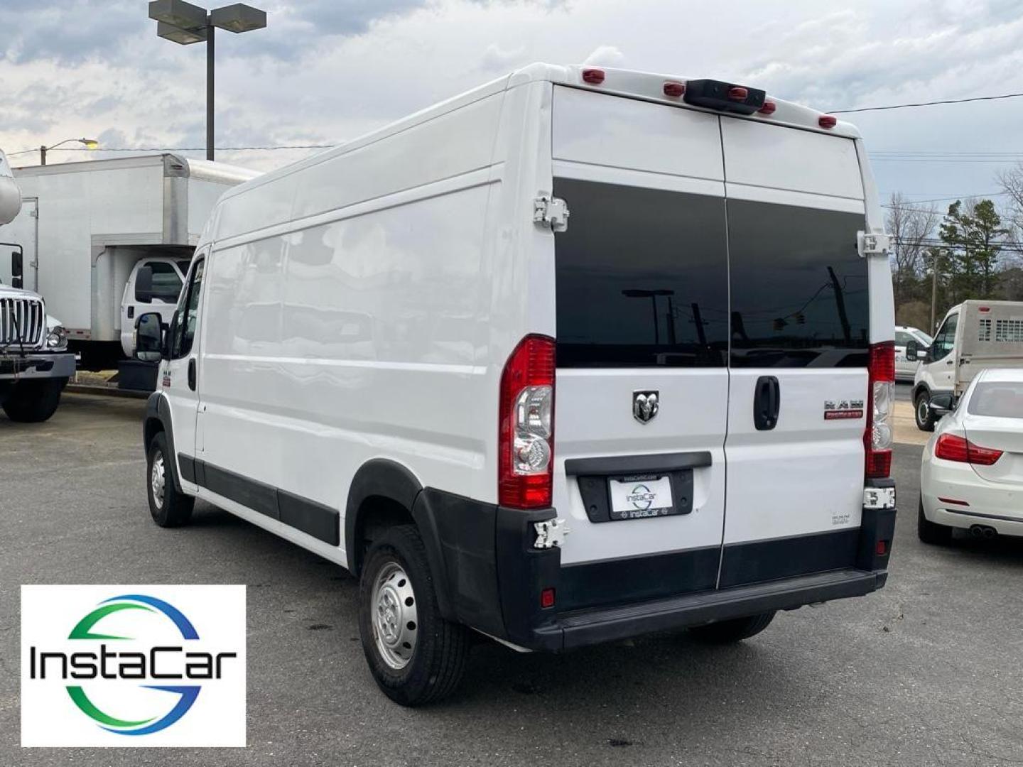 2020 Bright White Clearcoat /Black Ram ProMaster 2500 High Roof (3C6TRVDG5LE) with an V6, 3.6L engine, 6-speed automatic transmission, located at 3147 E Independence Blvd, Charlotte, NC, 28205, 35.200268, -80.773651 - <b>Equipment</b><br>This vehicle features a hands-free Bluetooth phone system. Protect this model from unwanted accidents with a cutting edge backup camera system. This Ram ProMaster 2500 has a V6, 3.6L high output engine. Front wheel drive on it gives you better traction and better fuel economy. Th - Photo#9