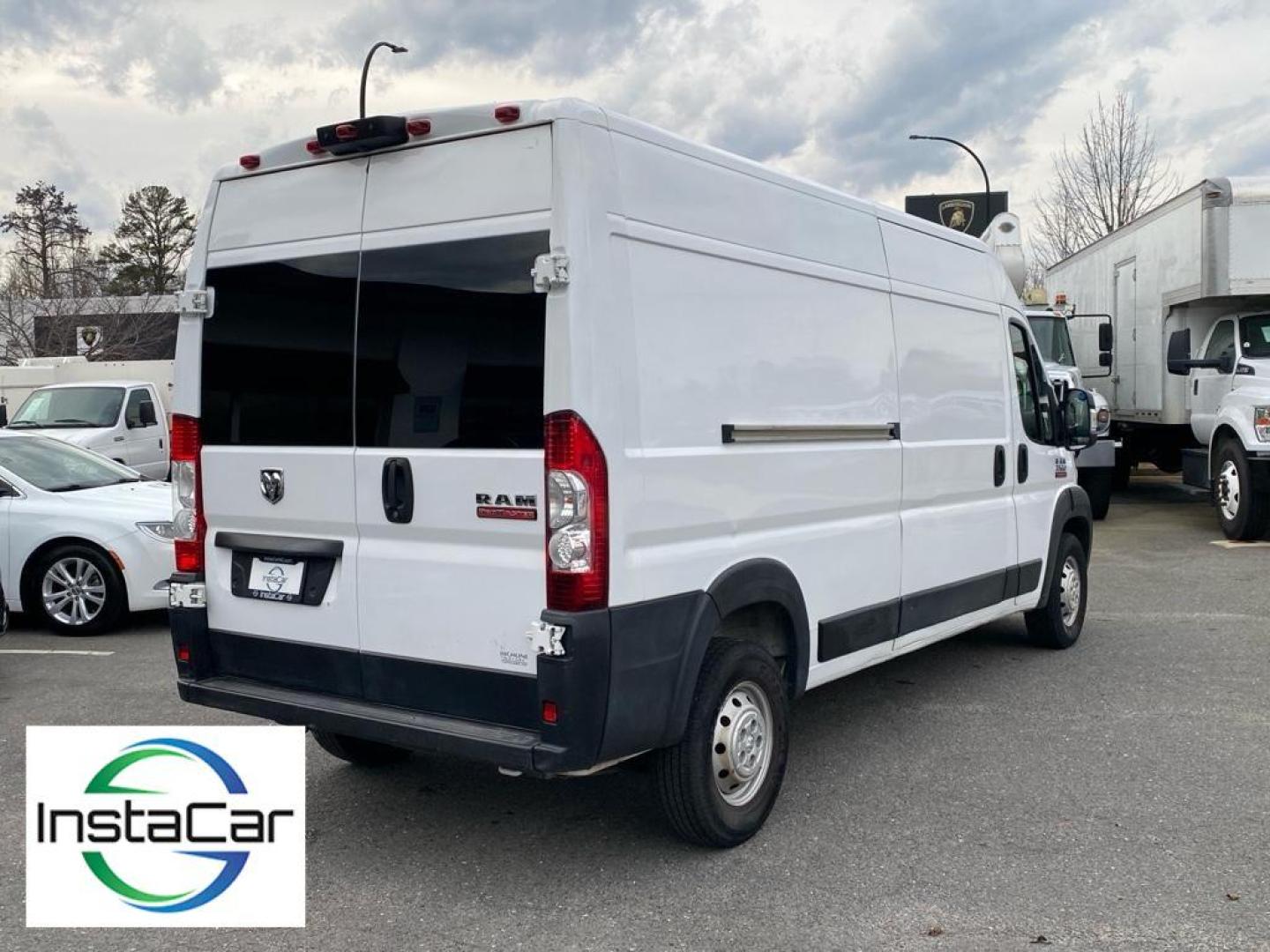 2020 Bright White Clearcoat /Black Ram ProMaster 2500 High Roof (3C6TRVDG5LE) with an V6, 3.6L engine, 6-speed automatic transmission, located at 3147 E Independence Blvd, Charlotte, NC, 28205, 35.200268, -80.773651 - <b>Equipment</b><br>This vehicle features a hands-free Bluetooth phone system. Protect this model from unwanted accidents with a cutting edge backup camera system. This Ram ProMaster 2500 has a V6, 3.6L high output engine. Front wheel drive on it gives you better traction and better fuel economy. Th - Photo#11