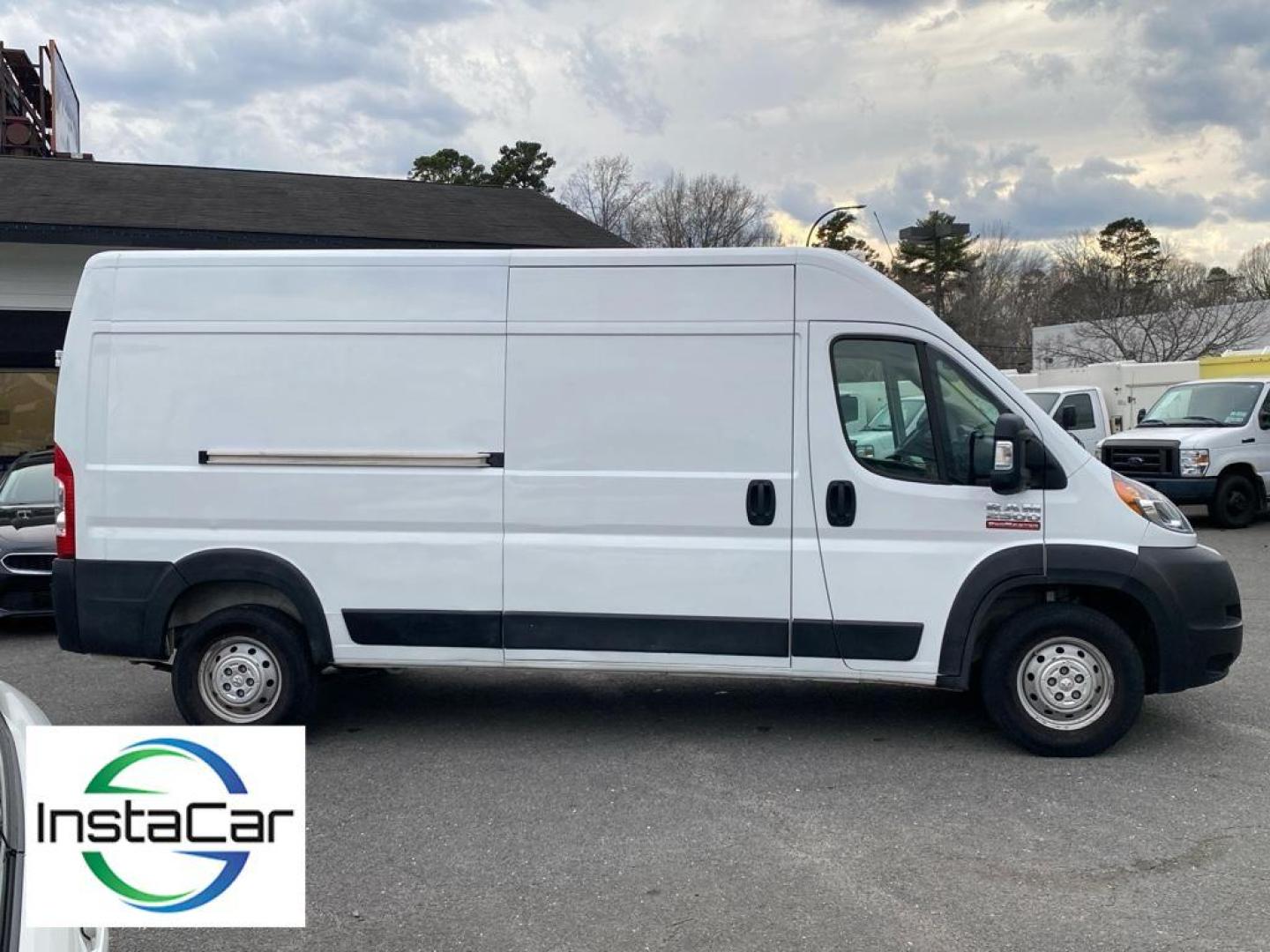 2020 Bright White Clearcoat /Black Ram ProMaster 2500 High Roof (3C6TRVDG5LE) with an V6, 3.6L engine, 6-speed automatic transmission, located at 3147 E Independence Blvd, Charlotte, NC, 28205, 35.200268, -80.773651 - <b>Equipment</b><br>This vehicle features a hands-free Bluetooth phone system. Protect this model from unwanted accidents with a cutting edge backup camera system. This Ram ProMaster 2500 has a V6, 3.6L high output engine. Front wheel drive on it gives you better traction and better fuel economy. Th - Photo#12