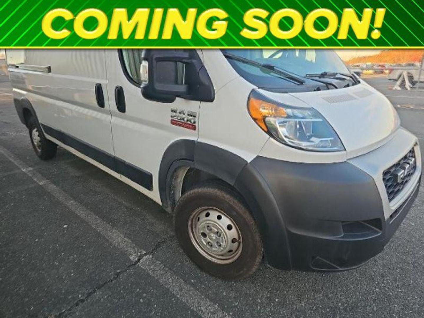 2020 Bright White Clearcoat /Black Ram ProMaster 2500 High Roof (3C6TRVDG5LE) with an V6, 3.6L engine, 6-speed automatic transmission, located at 3147 E Independence Blvd, Charlotte, NC, 28205, 35.200268, -80.773651 - <b>Equipment</b><br>This vehicle features a hands-free Bluetooth phone system. Protect this model from unwanted accidents with a cutting edge backup camera system. This Ram ProMaster 2500 has a V6, 3.6L high output engine. Front wheel drive on it gives you better traction and better fuel economy. Th - Photo#0