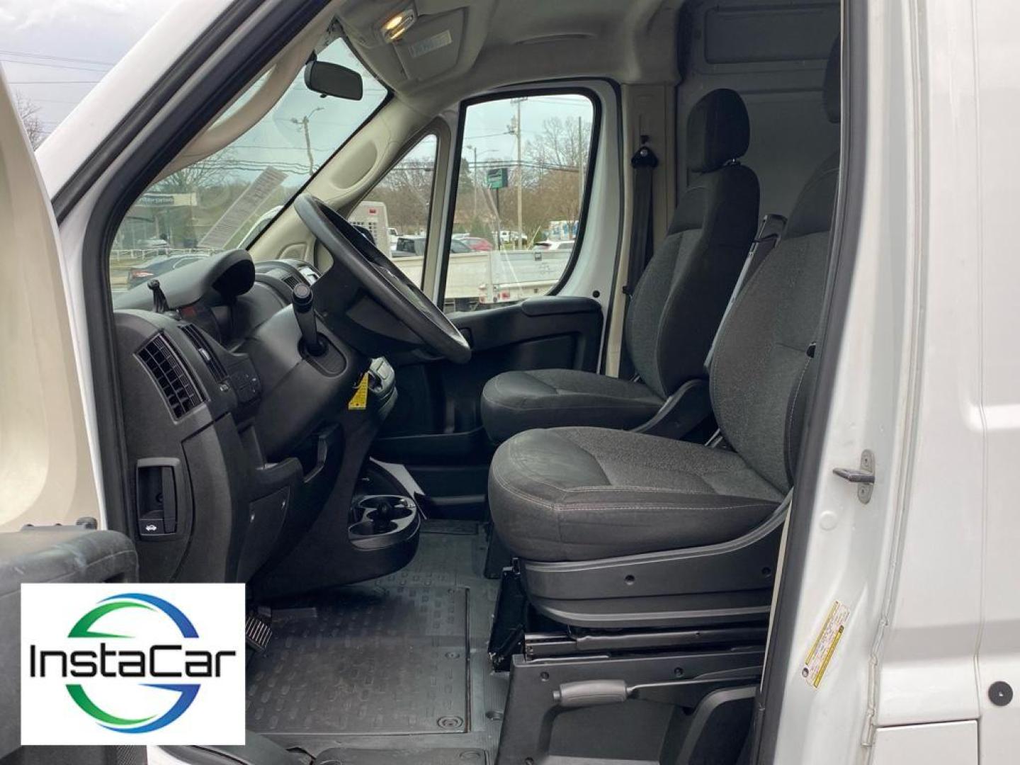 2020 Bright White Clearcoat /Black Ram ProMaster 2500 High Roof (3C6TRVDG5LE) with an V6, 3.6L engine, 6-speed automatic transmission, located at 3147 E Independence Blvd, Charlotte, NC, 28205, 35.200268, -80.773651 - <b>Equipment</b><br>This vehicle features a hands-free Bluetooth phone system. Protect this model from unwanted accidents with a cutting edge backup camera system. This Ram ProMaster 2500 has a V6, 3.6L high output engine. Front wheel drive on it gives you better traction and better fuel economy. Th - Photo#20