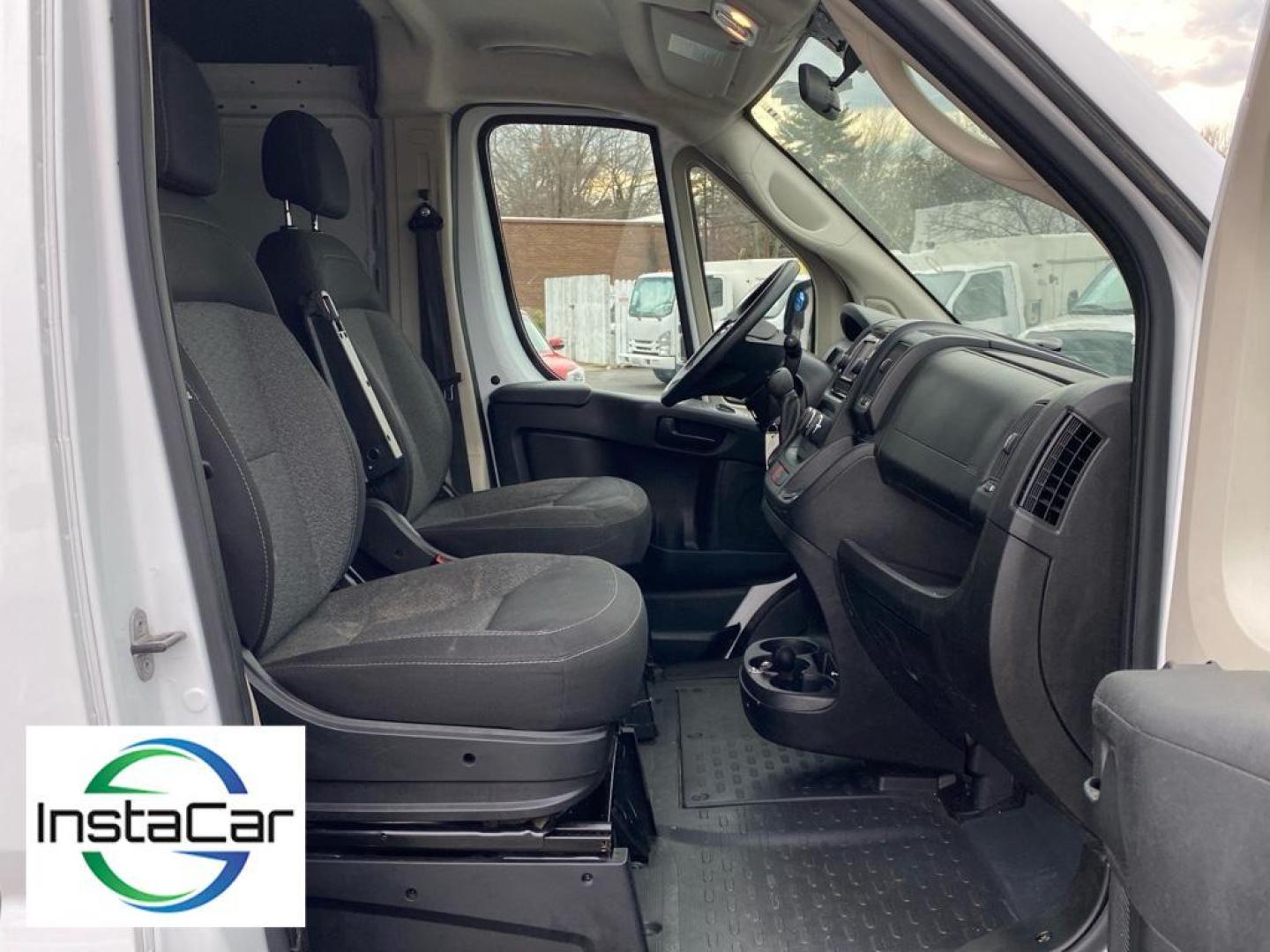 2020 Bright White Clearcoat /Black Ram ProMaster 2500 High Roof (3C6TRVDG5LE) with an V6, 3.6L engine, 6-speed automatic transmission, located at 3147 E Independence Blvd, Charlotte, NC, 28205, 35.200268, -80.773651 - <b>Equipment</b><br>This vehicle features a hands-free Bluetooth phone system. Protect this model from unwanted accidents with a cutting edge backup camera system. This Ram ProMaster 2500 has a V6, 3.6L high output engine. Front wheel drive on it gives you better traction and better fuel economy. Th - Photo#21