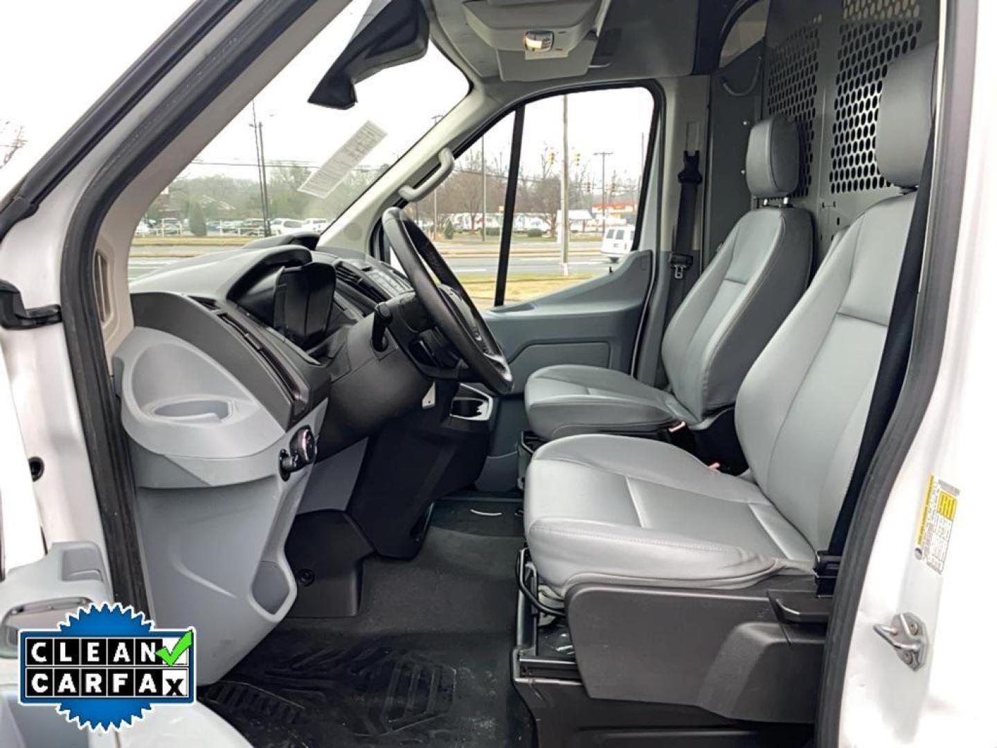 2016 Oxford White /Pewter Ford Transit Van Base (1FTBW2XGXGK) with an V6, 3.5L engine, 6-speed automatic transmission, located at 3147 E Independence Blvd, Charlotte, NC, 28205, 35.200268, -80.773651 - Photo#22