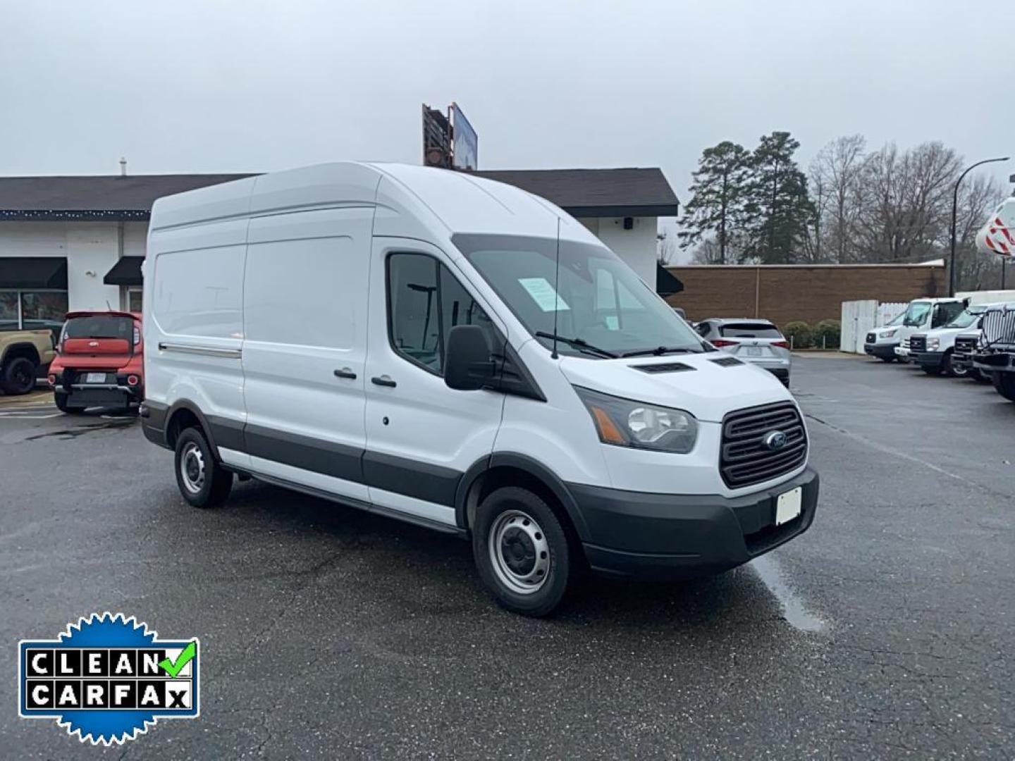 2016 Oxford White /Pewter Ford Transit Van Base (1FTBW2XGXGK) with an V6, 3.5L engine, 6-speed automatic transmission, located at 3147 E Independence Blvd, Charlotte, NC, 28205, 35.200268, -80.773651 - Photo#7