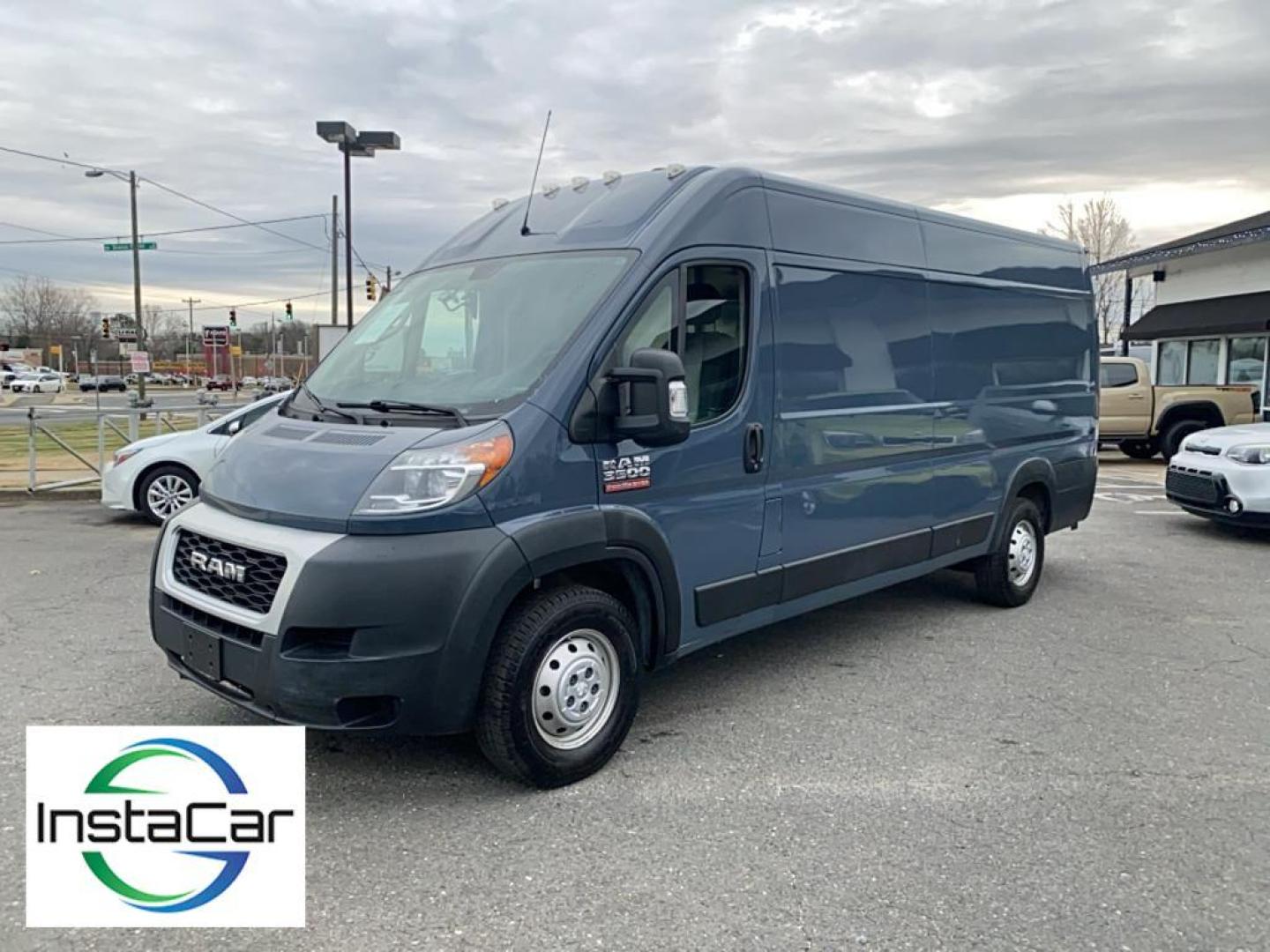 2019 Granite Crystal Metallic Clearcoat /Black Ram ProMaster 3500 High Roof (3C6URVJG1KE) with an V6, 3.6L engine, 6-speed automatic transmission, located at 3147 E Independence Blvd, Charlotte, NC, 28205, 35.200268, -80.773651 - <b>Equipment</b><br>Bluetooth technology is built into the Ram ProMaster 3500, keeping your hands on the steering wheel and your focus on the road. Protect the Ram ProMaster 3500 from unwanted accidents with a cutting edge backup camera system. Maintaining a stable interior temperature in this vehic - Photo#9