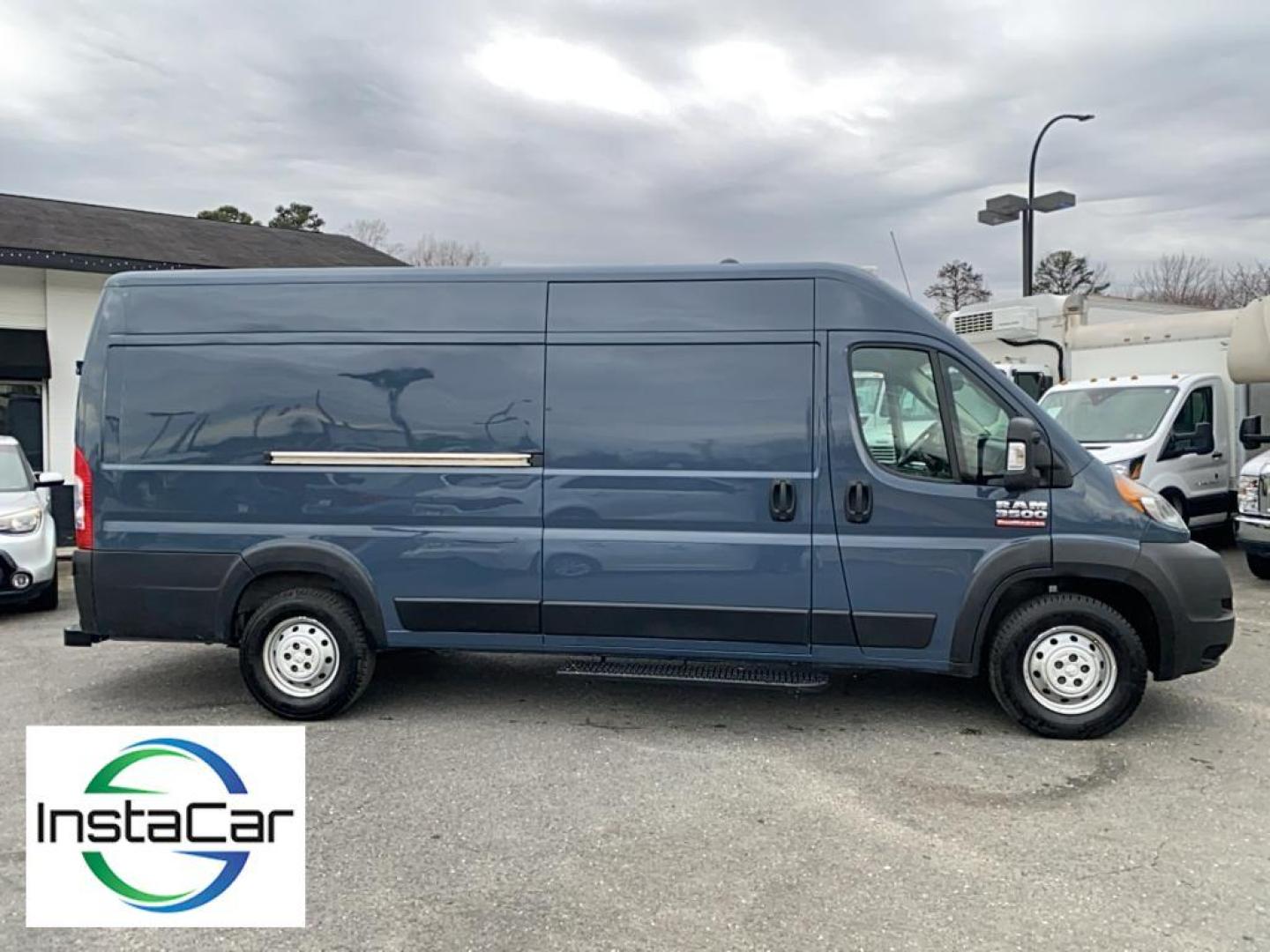 2019 Granite Crystal Metallic Clearcoat /Black Ram ProMaster 3500 High Roof (3C6URVJG1KE) with an V6, 3.6L engine, 6-speed automatic transmission, located at 3147 E Independence Blvd, Charlotte, NC, 28205, 35.200268, -80.773651 - <b>Equipment</b><br>Bluetooth technology is built into the Ram ProMaster 3500, keeping your hands on the steering wheel and your focus on the road. Protect the Ram ProMaster 3500 from unwanted accidents with a cutting edge backup camera system. Maintaining a stable interior temperature in this vehic - Photo#14