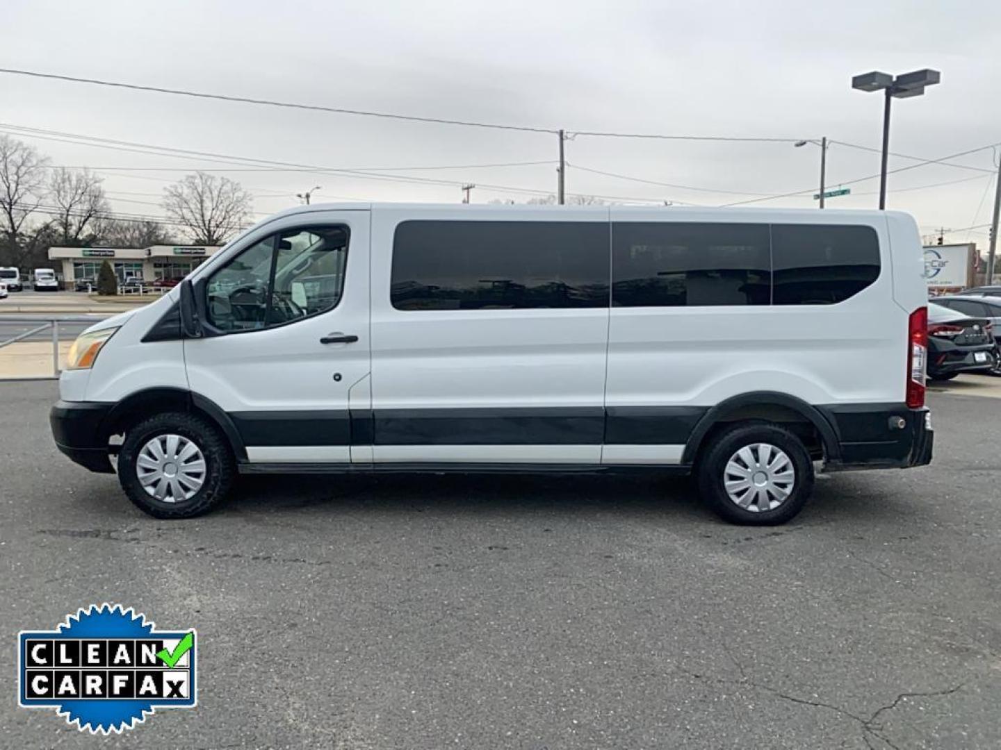 2015 Oxford White /Pewter Ford Transit Wagon XLT (1FBZX2YM8FK) with an V6, 3.7L engine, 6-speed automatic transmission, located at 3147 E Independence Blvd, Charlotte, NC, 28205, 35.200268, -80.773651 - <b>Equipment</b><br>Bluetooth technology is built into this model, keeping your hands on the steering wheel and your focus on the road. The state of the art park assist system will guide you easily into any spot. See what's behind you with the back up camera on this Ford Transit Wagon. This vehicle - Photo#10