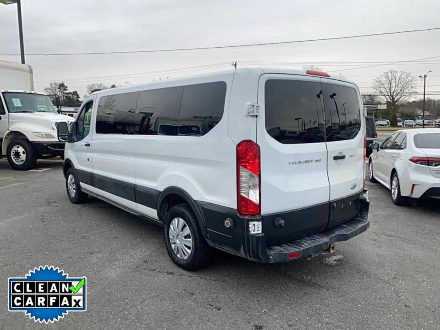 2015 Oxford White /Pewter Ford Transit Wagon XLT (1FBZX2YM8FK) with an V6, 3.7L engine, 6-speed automatic transmission, located at 3147 E Independence Blvd, Charlotte, NC, 28205, 35.200268, -80.773651 - <b>Equipment</b><br>Bluetooth technology is built into this model, keeping your hands on the steering wheel and your focus on the road. The state of the art park assist system will guide you easily into any spot. See what's behind you with the back up camera on this Ford Transit Wagon. This vehicle - Photo#11