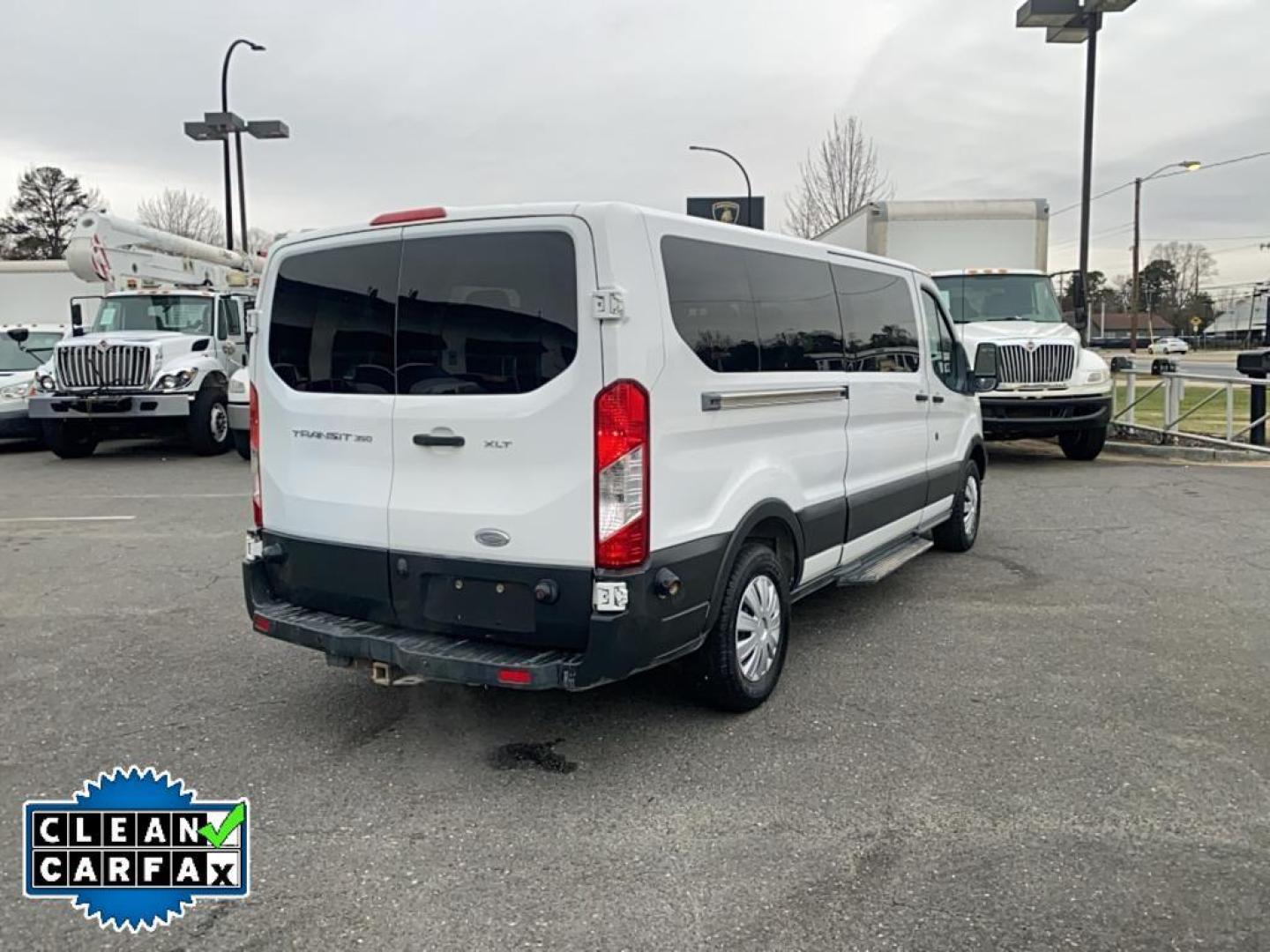 2015 Oxford White /Pewter Ford Transit Wagon XLT (1FBZX2YM8FK) with an V6, 3.7L engine, 6-speed automatic transmission, located at 3147 E Independence Blvd, Charlotte, NC, 28205, 35.200268, -80.773651 - <b>Equipment</b><br>Bluetooth technology is built into this model, keeping your hands on the steering wheel and your focus on the road. The state of the art park assist system will guide you easily into any spot. See what's behind you with the back up camera on this Ford Transit Wagon. This vehicle - Photo#13