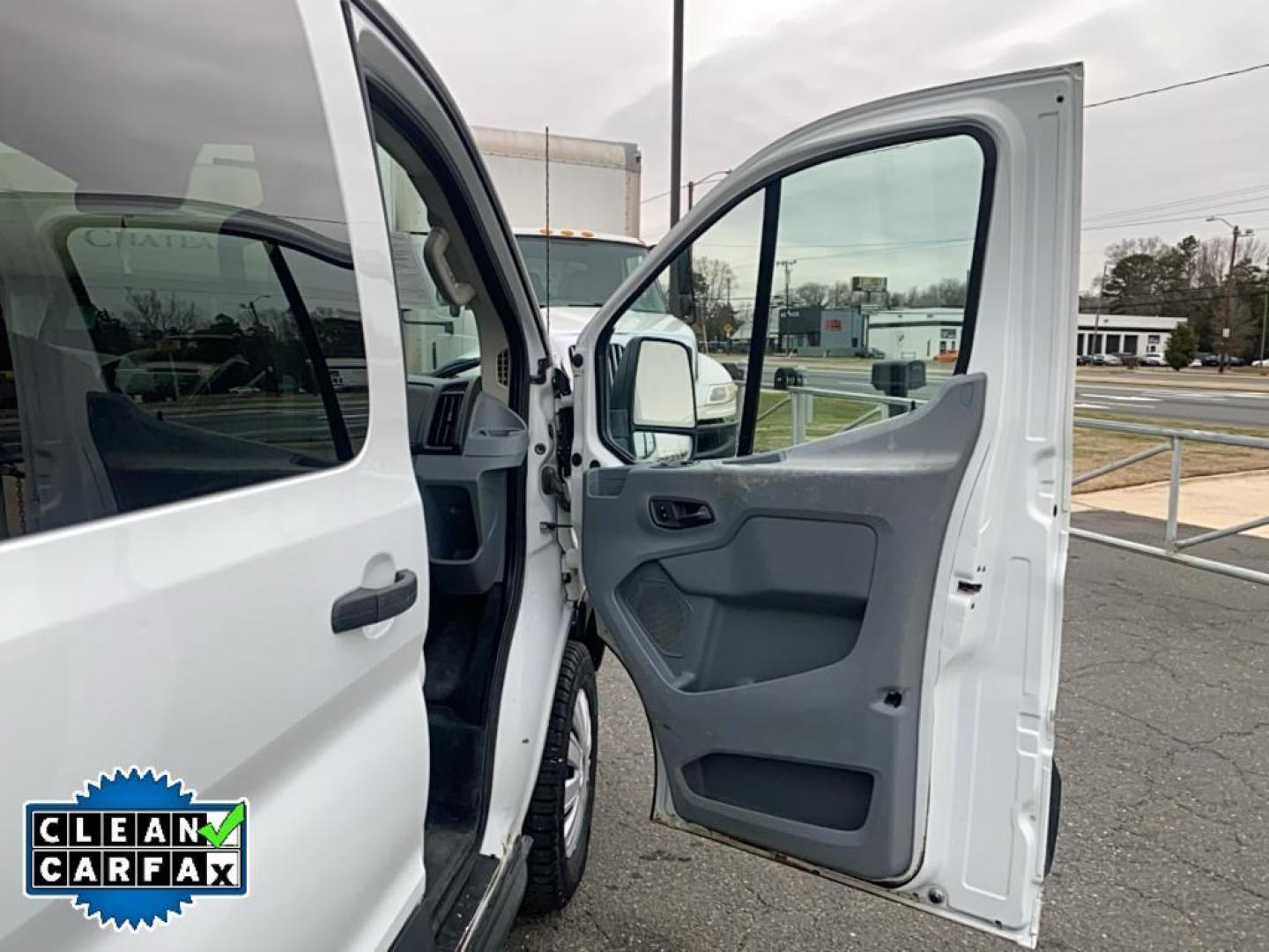 2015 Oxford White /Pewter Ford Transit Wagon XLT (1FBZX2YM8FK) with an V6, 3.7L engine, 6-speed automatic transmission, located at 3147 E Independence Blvd, Charlotte, NC, 28205, 35.200268, -80.773651 - <b>Equipment</b><br>Bluetooth technology is built into this model, keeping your hands on the steering wheel and your focus on the road. The state of the art park assist system will guide you easily into any spot. See what's behind you with the back up camera on this Ford Transit Wagon. This vehicle - Photo#21