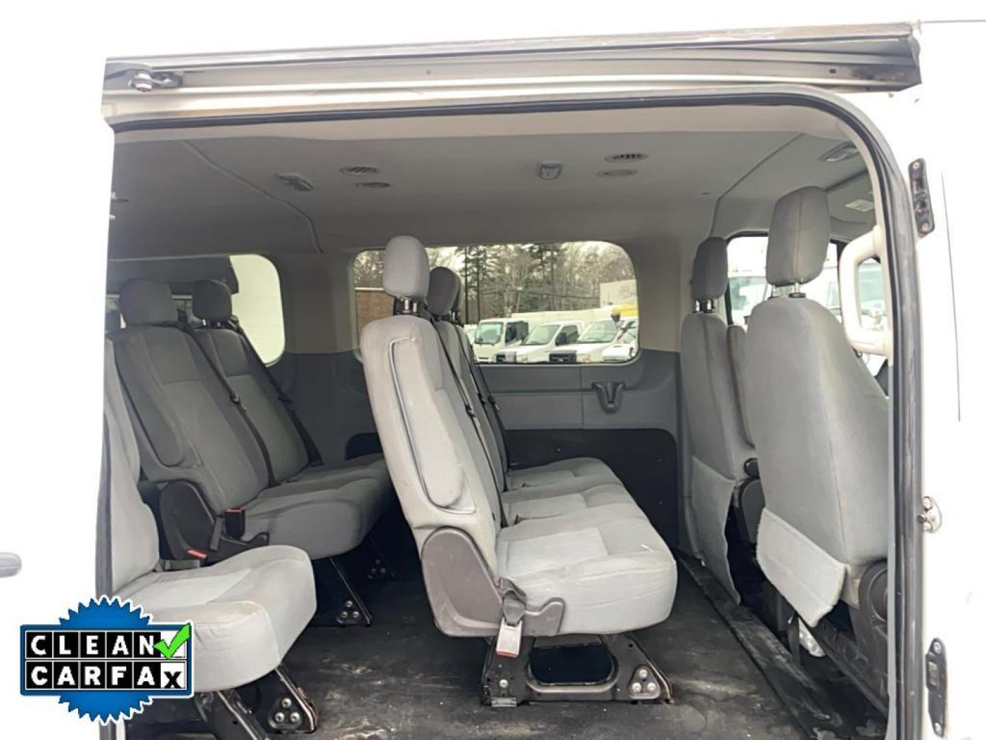 2015 Oxford White /Pewter Ford Transit Wagon XLT (1FBZX2YM8FK) with an V6, 3.7L engine, 6-speed automatic transmission, located at 3147 E Independence Blvd, Charlotte, NC, 28205, 35.200268, -80.773651 - <b>Equipment</b><br>Bluetooth technology is built into this model, keeping your hands on the steering wheel and your focus on the road. The state of the art park assist system will guide you easily into any spot. See what's behind you with the back up camera on this Ford Transit Wagon. This vehicle - Photo#24