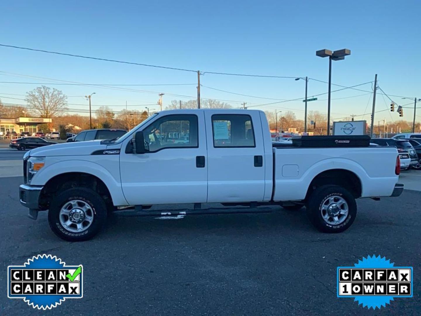 2016 Oxford White /Steel Ford F-250 XL (1FT7W2B65GE) with an V8, 6.2L engine, 6-speed automatic transmission, located at 3147 E Independence Blvd, Charlotte, NC, 28205, 35.200268, -80.773651 - Photo#8