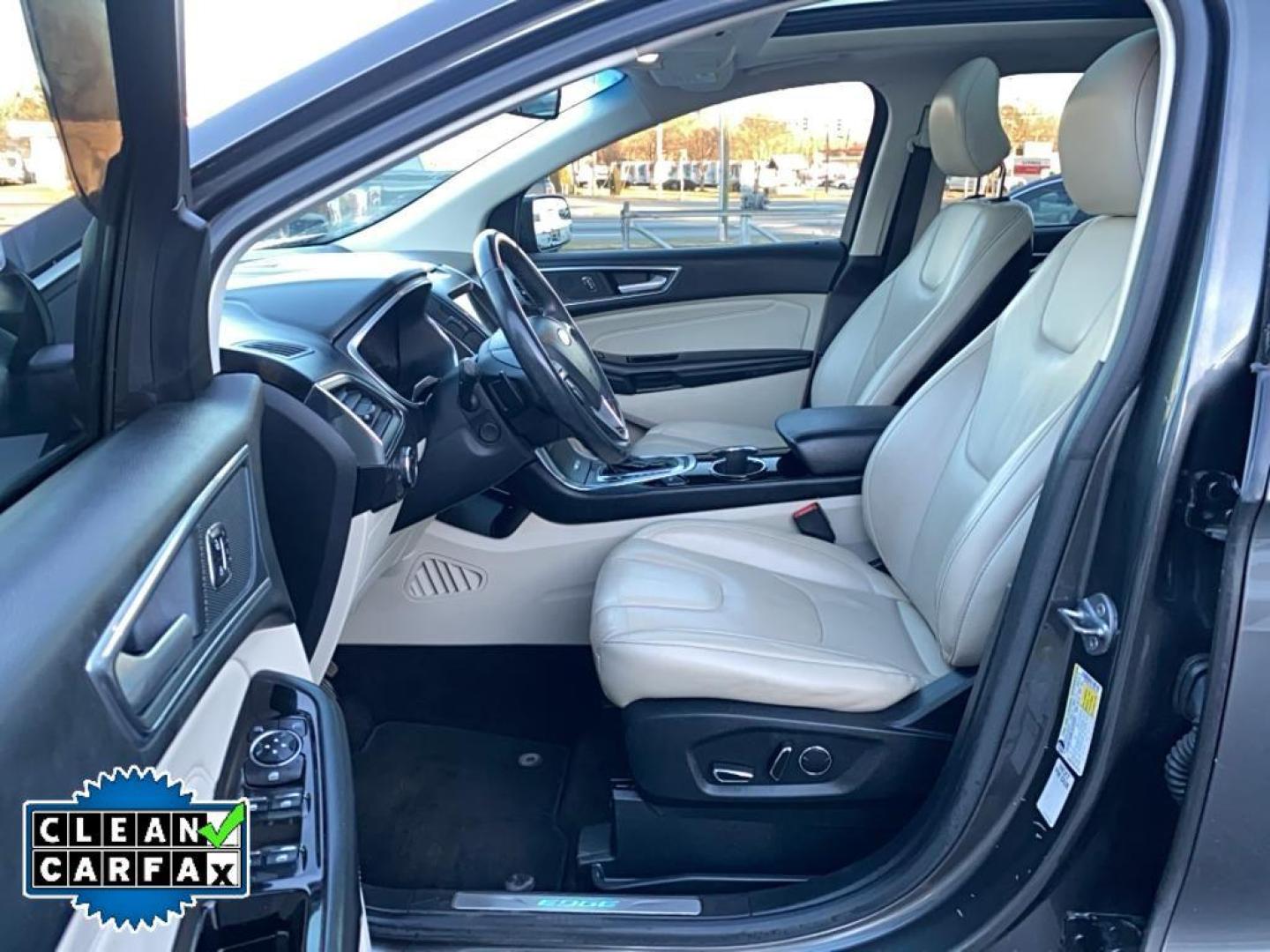 2018 MAGNETIC METALLIC /CERAMIC PERF LTHR-TRIM SEAT Ford Edge Titanium (2FMPK3K96JB) with an 4 Cyl, 2.0L engine, 6-speed automatic transmission, located at 3147 E Independence Blvd, Charlotte, NC, 28205, 35.200268, -80.773651 - Photo#24