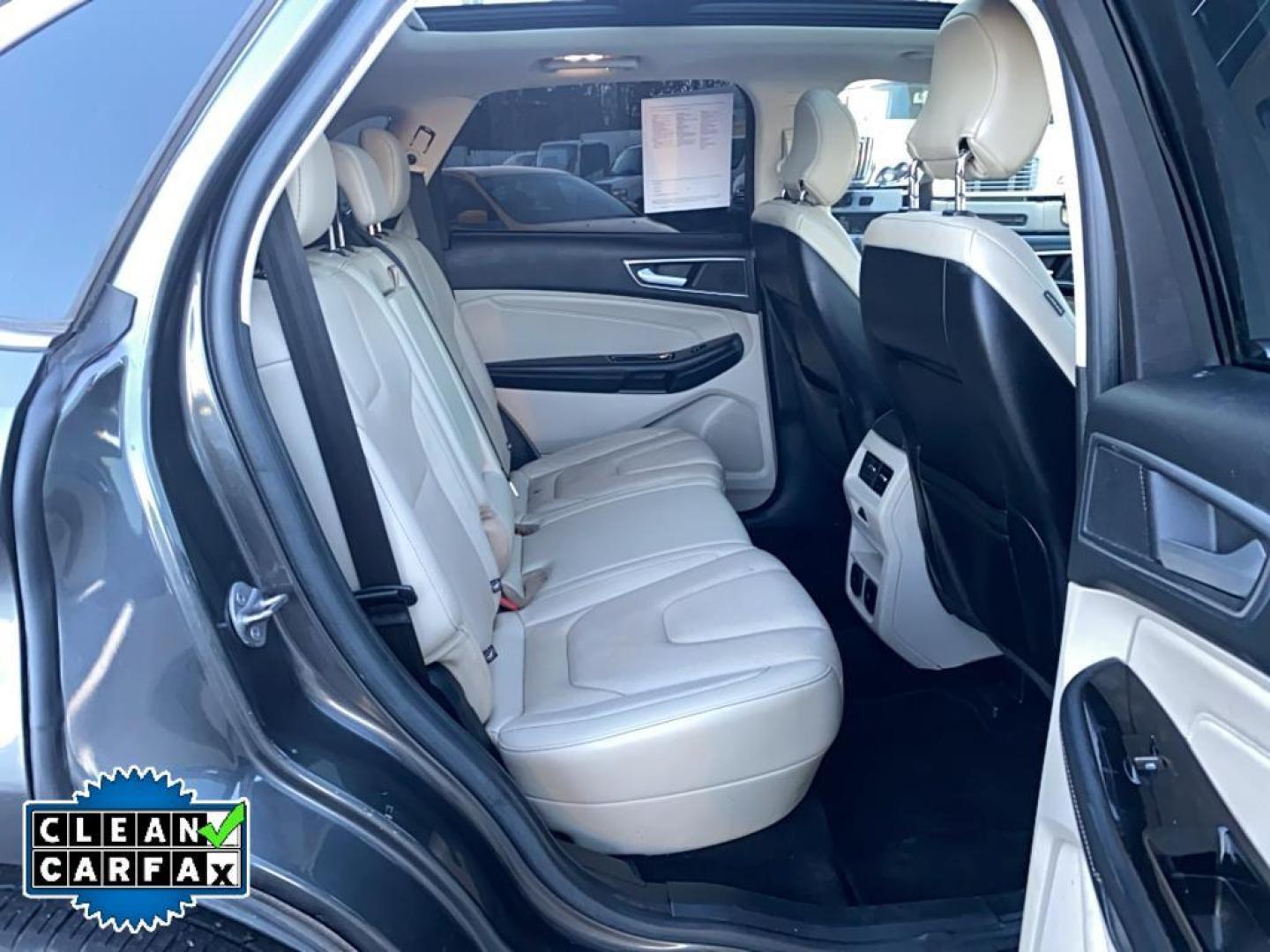 2018 MAGNETIC METALLIC /CERAMIC PERF LTHR-TRIM SEAT Ford Edge Titanium (2FMPK3K96JB) with an 4 Cyl, 2.0L engine, 6-speed automatic transmission, located at 3147 E Independence Blvd, Charlotte, NC, 28205, 35.200268, -80.773651 - Photo#26