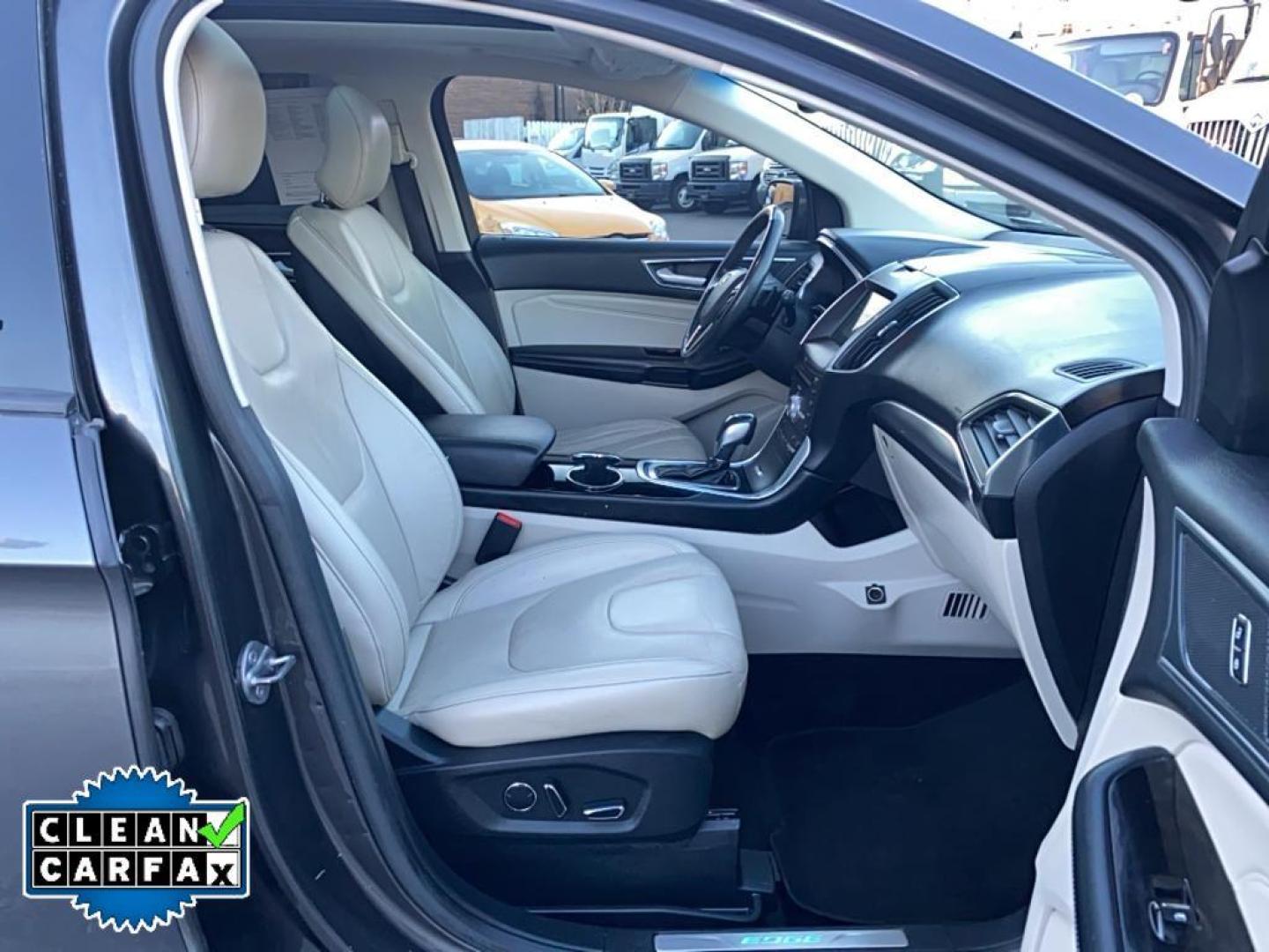 2018 MAGNETIC METALLIC /CERAMIC PERF LTHR-TRIM SEAT Ford Edge Titanium (2FMPK3K96JB) with an 4 Cyl, 2.0L engine, 6-speed automatic transmission, located at 3147 E Independence Blvd, Charlotte, NC, 28205, 35.200268, -80.773651 - Photo#27