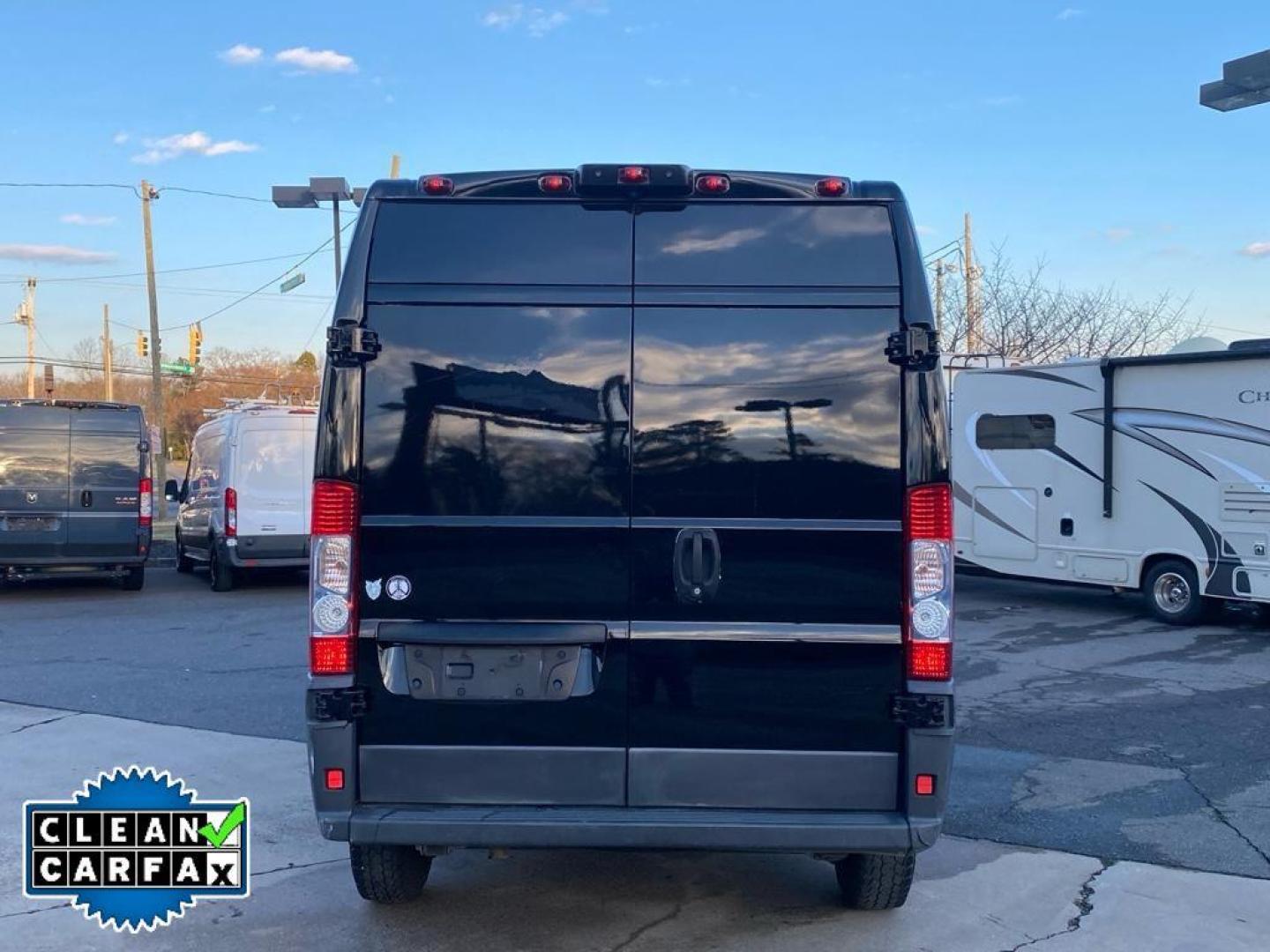 2017 Black Clearcoat /Gray Ram ProMaster 2500 High Roof (3C6TRVDG8HE) with an V6, 3.6L engine, 6-speed automatic transmission, located at 3147 E Independence Blvd, Charlotte, NC, 28205, 35.200268, -80.773651 - <b>Equipment</b><br>See what's behind you with the back up camera on this model. Our dealership has already run the CARFAX report and it is clean. A clean CARFAX is a great asset for resale value in the future. Bluetooth technology is built into this 2017 Ram ProMaster 2500 , keeping your hands on - Photo#11