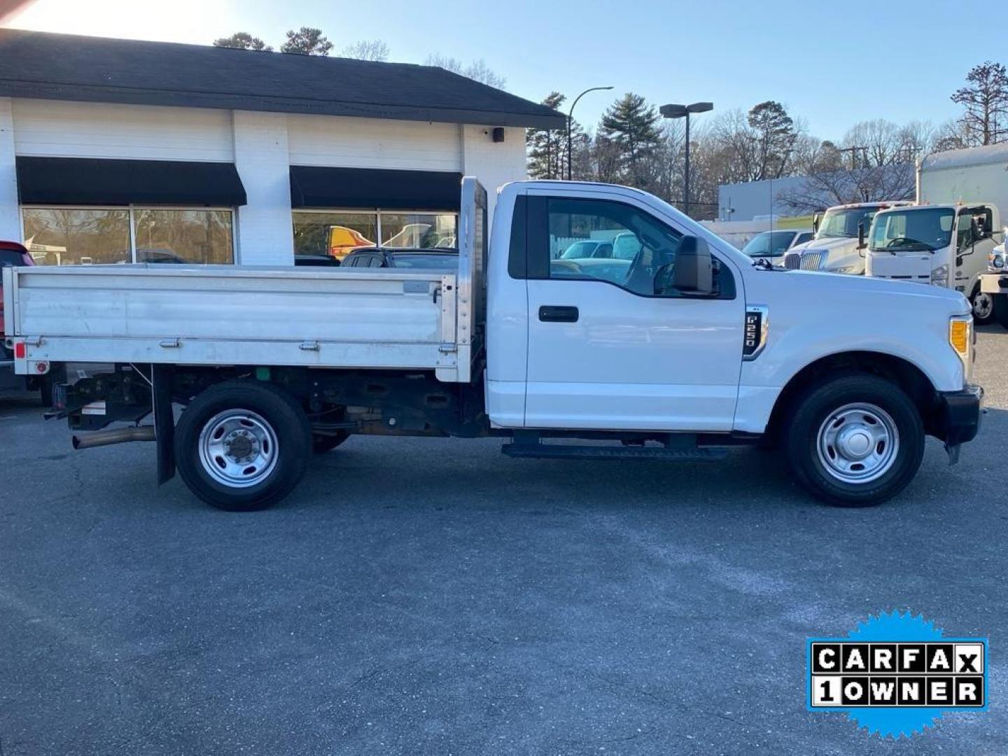 2017 Oxford White /Medium Earth Gray Ford F-250 XL (1FDBF2A64HE) with an V8, 6.2L engine, 6-speed automatic transmission, located at 3147 E Independence Blvd, Charlotte, NC, 28205, 35.200268, -80.773651 - <b>Equipment</b><br>This vehicle is a certified CARFAX 1-owner. It embodies class and sophistication with its refined white exterior. This Ford F-250 is rear wheel drive. The vehicle has a V8, 6.2L high output engine. This 2017 Ford F-250 Super Duty is equipped with front air bags. This 2017 Ford F - Photo#11