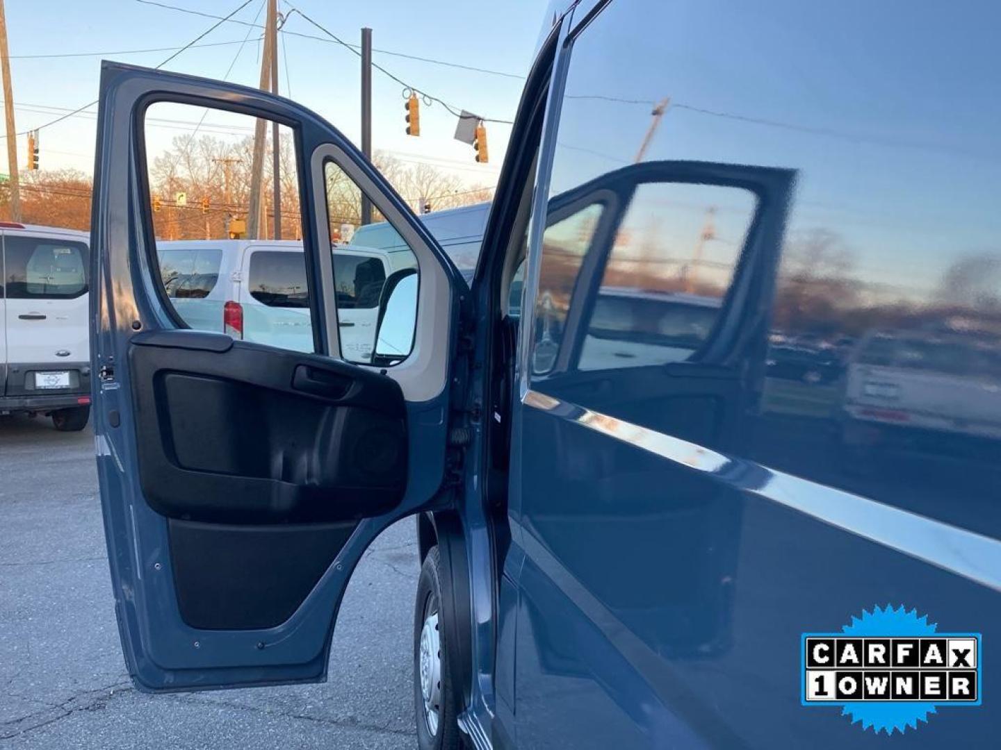 2020 Granite Crystal Metallic Clearcoat /Black Ram ProMaster 3500 High Roof (3C6URVJG1LE) with an V6, 3.6L engine, 6-speed automatic transmission, located at 3147 E Independence Blvd, Charlotte, NC, 28205, 35.200268, -80.773651 - <b>Equipment</b><br>Bluetooth technology is built into this 2020 Ram ProMaster 3500 , keeping your hands on the steering wheel and your focus on the road. Good News! This certified CARFAX 1-owner vehicle has only had one owner before you. See what's behind you with the back up camera on this vehicle - Photo#17