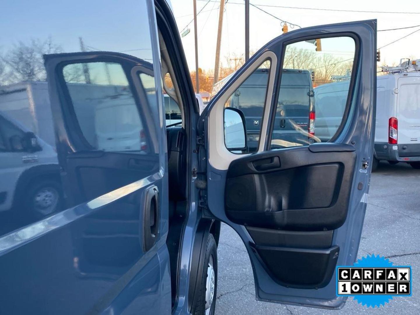 2020 Granite Crystal Metallic Clearcoat /Black Ram ProMaster 3500 High Roof (3C6URVJG1LE) with an V6, 3.6L engine, 6-speed automatic transmission, located at 3147 E Independence Blvd, Charlotte, NC, 28205, 35.200268, -80.773651 - <b>Equipment</b><br>Bluetooth technology is built into this 2020 Ram ProMaster 3500 , keeping your hands on the steering wheel and your focus on the road. Good News! This certified CARFAX 1-owner vehicle has only had one owner before you. See what's behind you with the back up camera on this vehicle - Photo#19